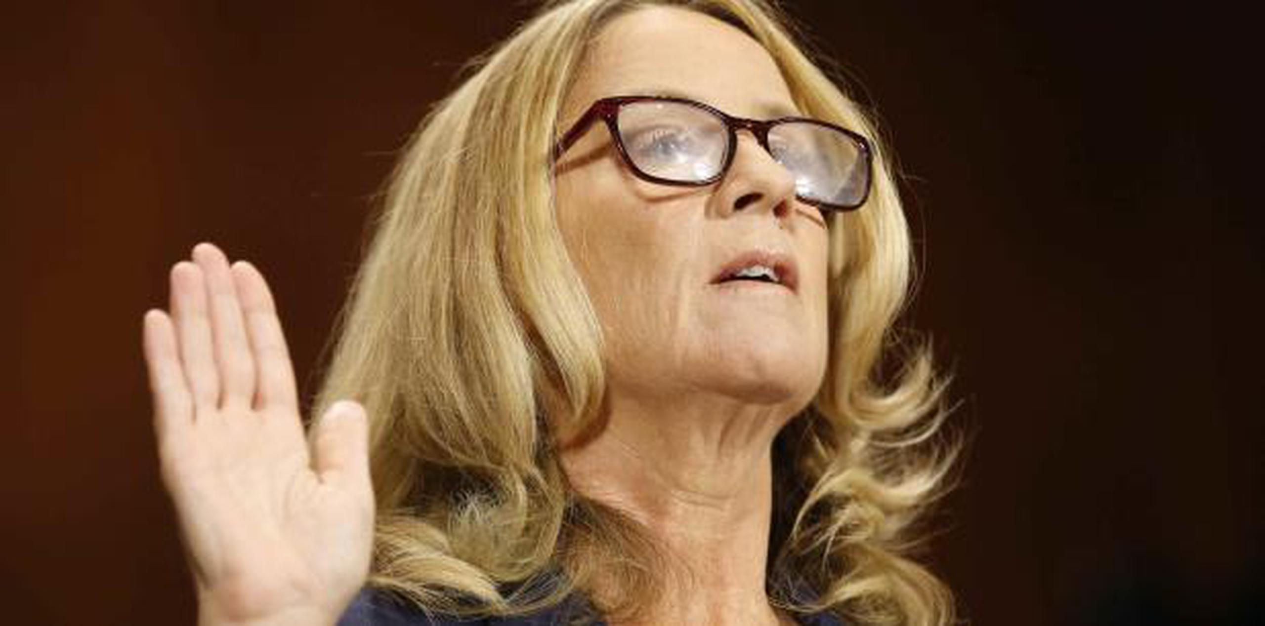 Tanto Ford como Kavanaugh testificarán en una comparecencia pública y monográfica sobre esta presunta agresión sexual. (AP)

