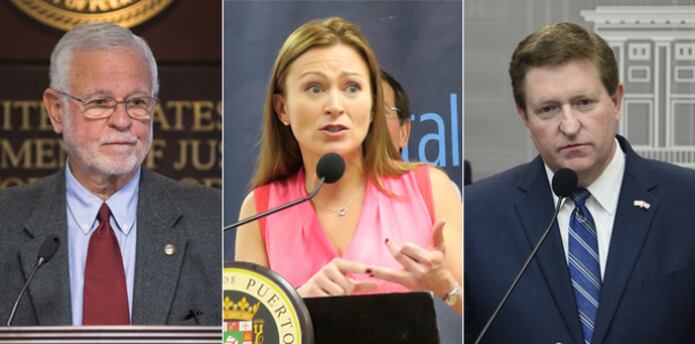 El director del Departamento de Seguridad Pública, Héctor Pesquera, tiene un salario de $248,500; la secretaria de Educación, Julia Keleher, $250,000; y el director del DMO, Brad Dean, $250,000. (Archivo)