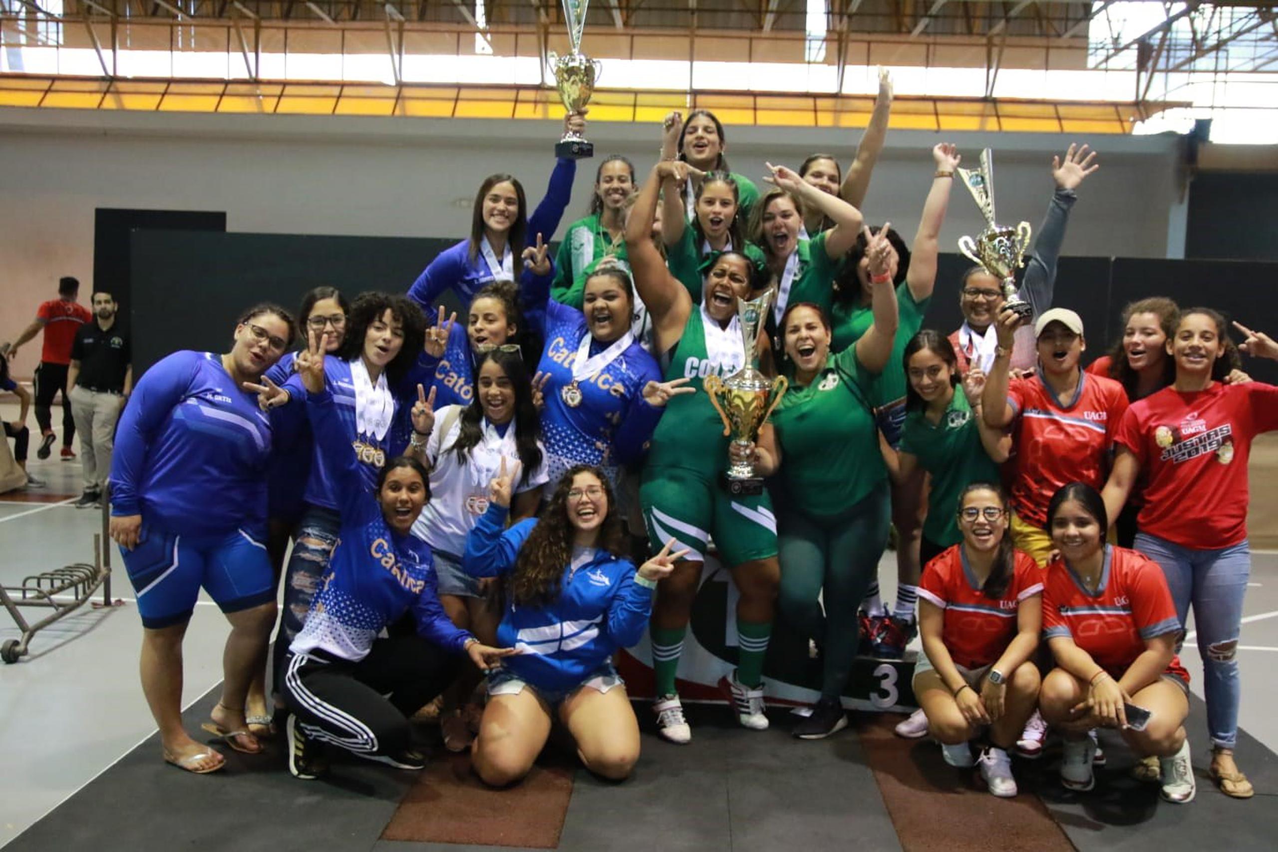 Mayagüez también ganó el cetro en la halterofilia femenina. (LAI)