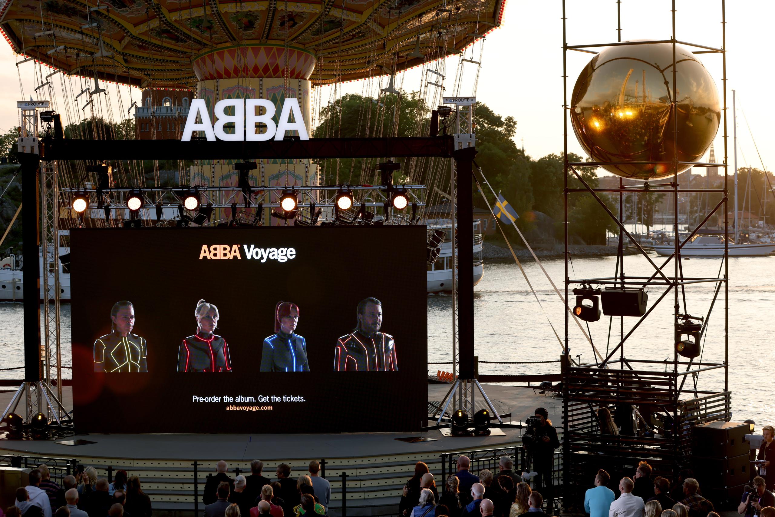 Abba anunció su nuevo disco el pasado mes de septiembre en Estocolmo.