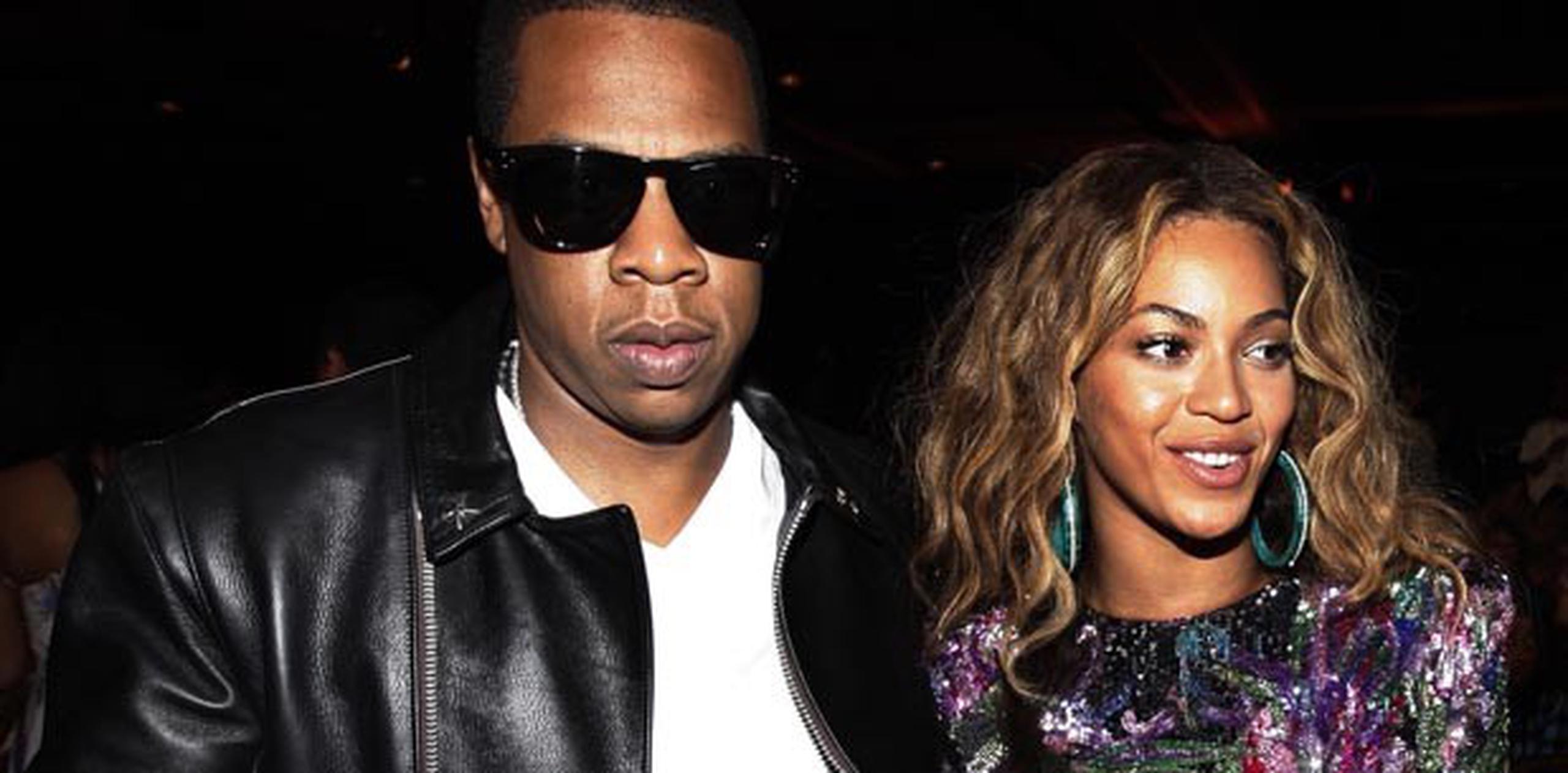 La cantante estadounidense Beyoncé y su marido, el rapero y productor Jay-Z (Archivo)