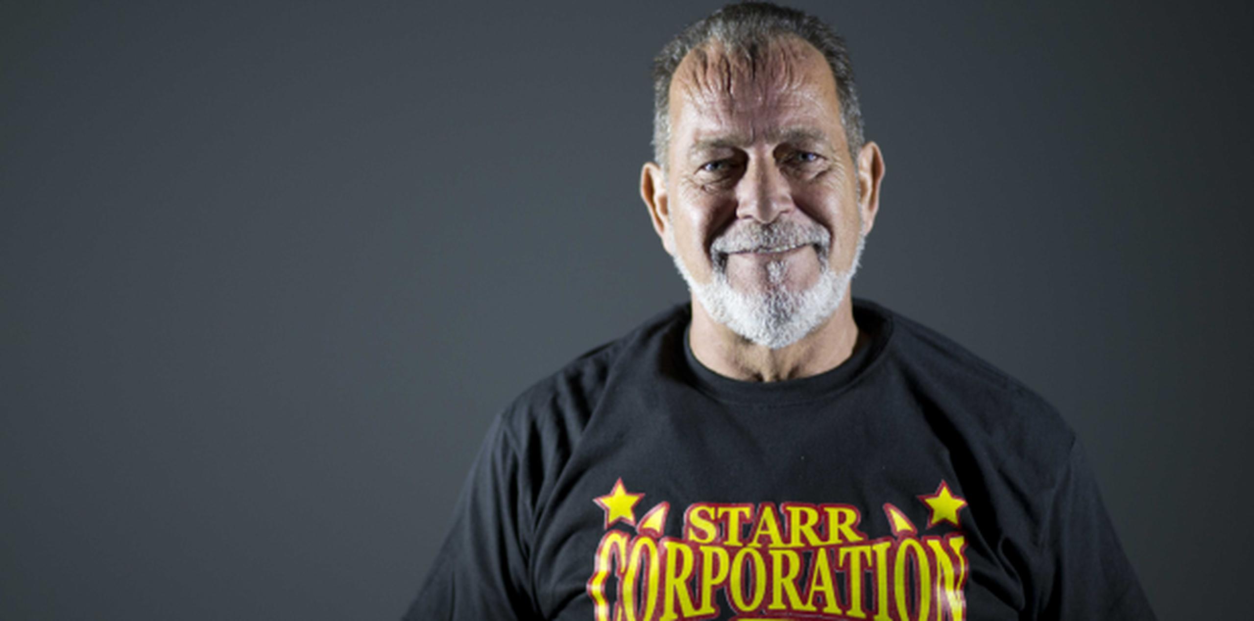 Chicky Starr ha estado 42 años activo en la lucha libre, desde su debut en 1972 (xavier. araujo@gfrmedia.com)