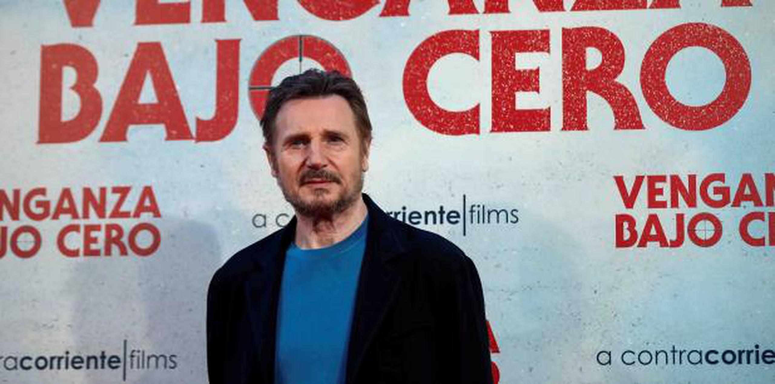 Neeson lleva más de una década sorprendiendo a propios y extraños con sus “habilidades concretas” desde el tremendo éxito de “Taken” (2008), lanza el día 26 “Cold Pursuit”, entre otras. (EFE)