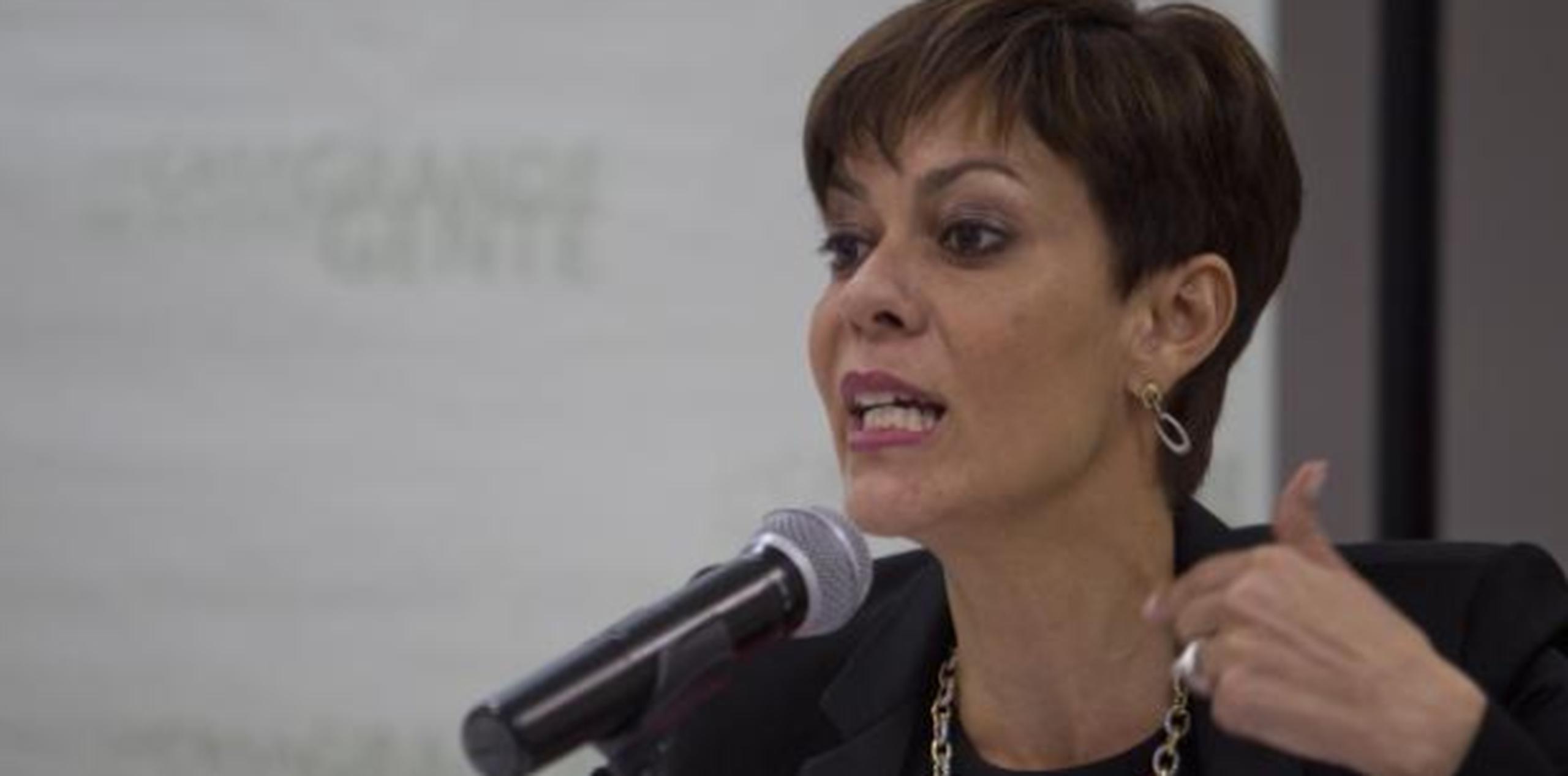 La senadora María de Lourdes Santiago deploró la actitud del gobernador en la ONU. (Archivo)