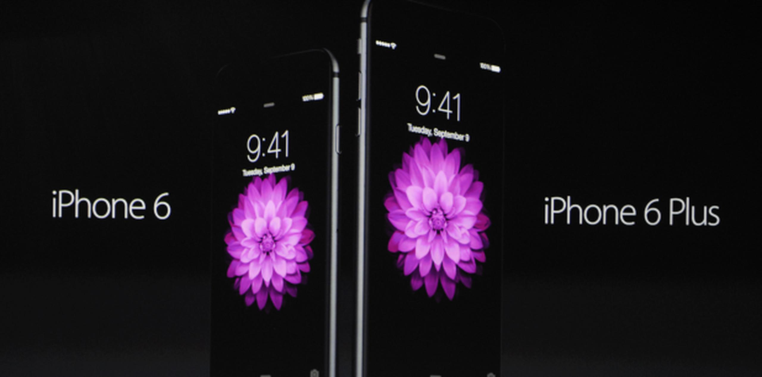 Los iPhone 6 son los más estrechos presentados hasta la fecha. (AP /Marcio José Sánchez)