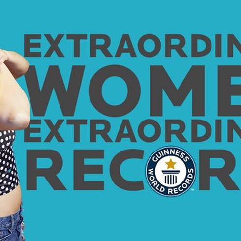 Publican vídeo de récords Guinness logrados por mujeres 