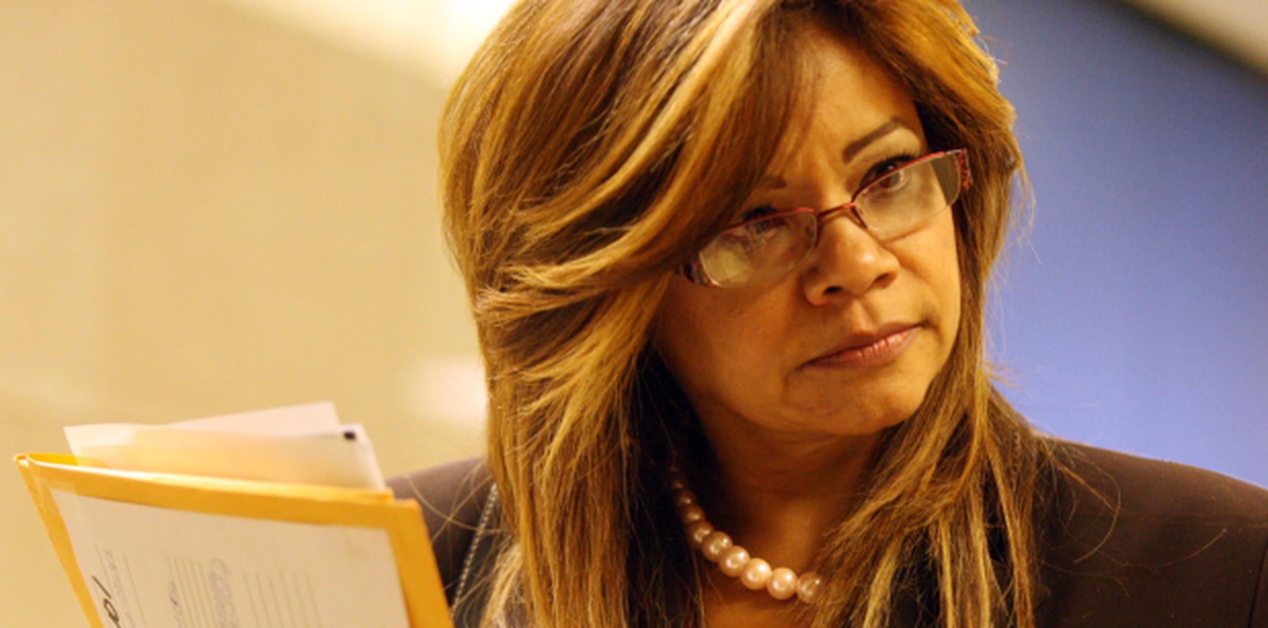 La jefa de fiscales de San Juan, Carmen Iris Ortiz Rodríguez, pondera recomendaciones que enviará próximamente al Departamento de Justicia. (Archivo)