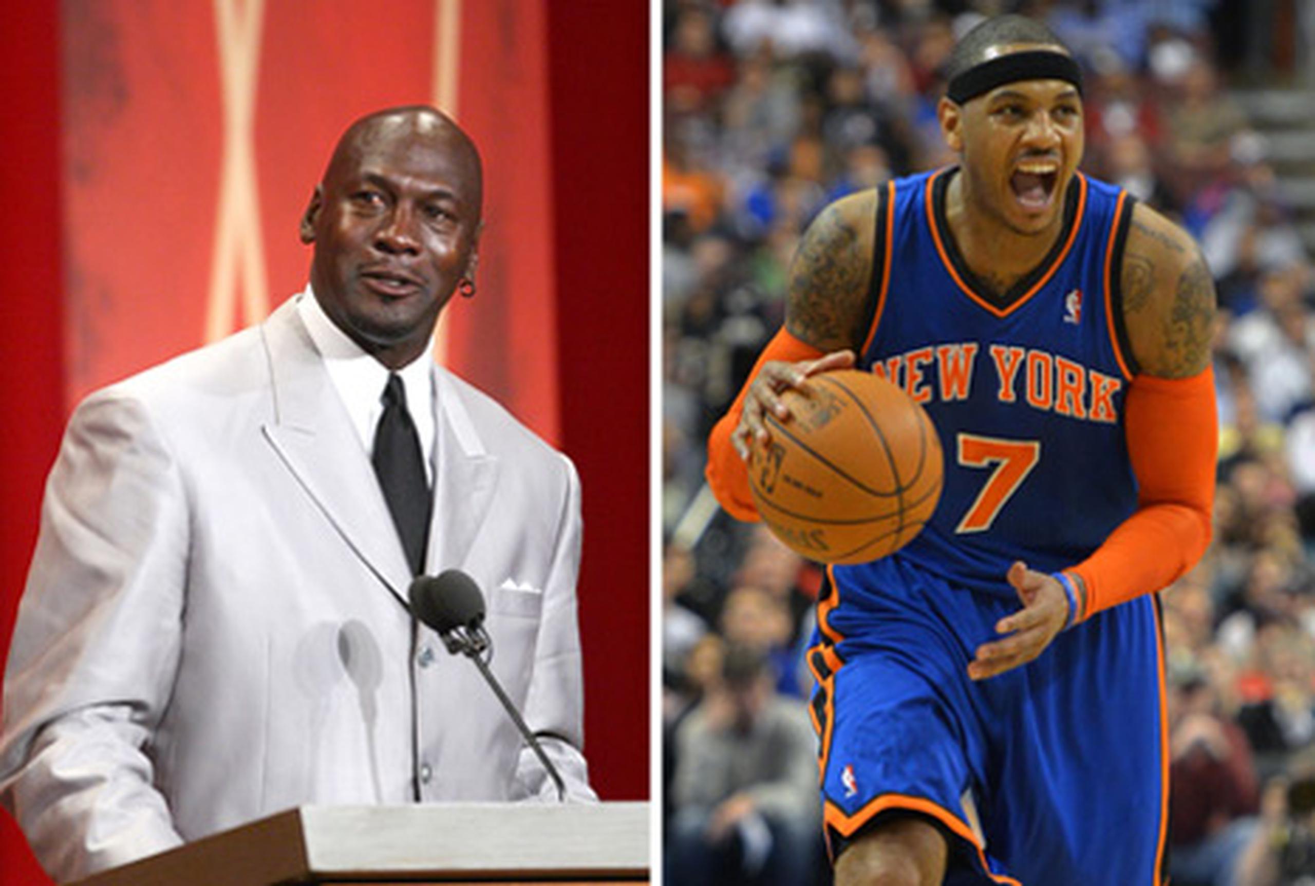 Carmelo anthony michael on sale jordan