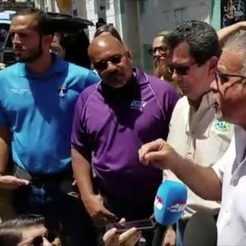 Gremios de trabajadores se manifiestan en Viejo San Juan