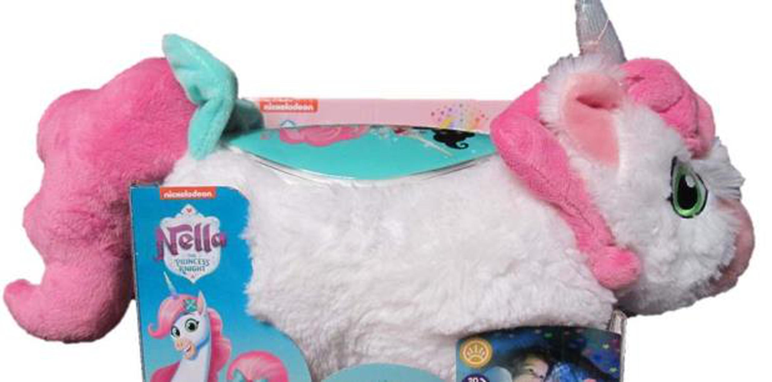El juguete Nickelodeon Nella Princess Knight Pillow Pets Sleeptime Lites encabeza la lista. (World Against Toys Causing Harm)