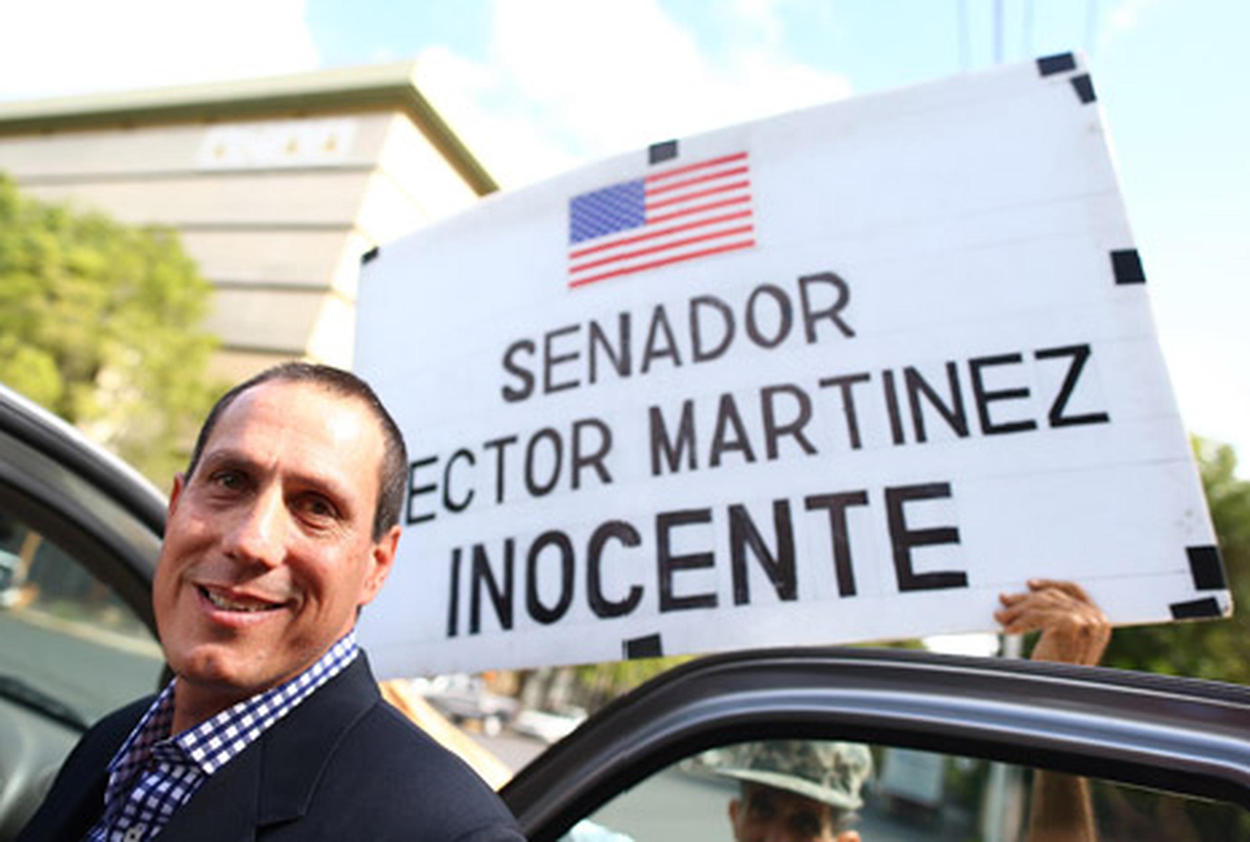 El ex senador Héctor Martínez permanecerá excarcelado hasta tanto se resuelva su apelación. (jose.madera@gfrmedia.com)
