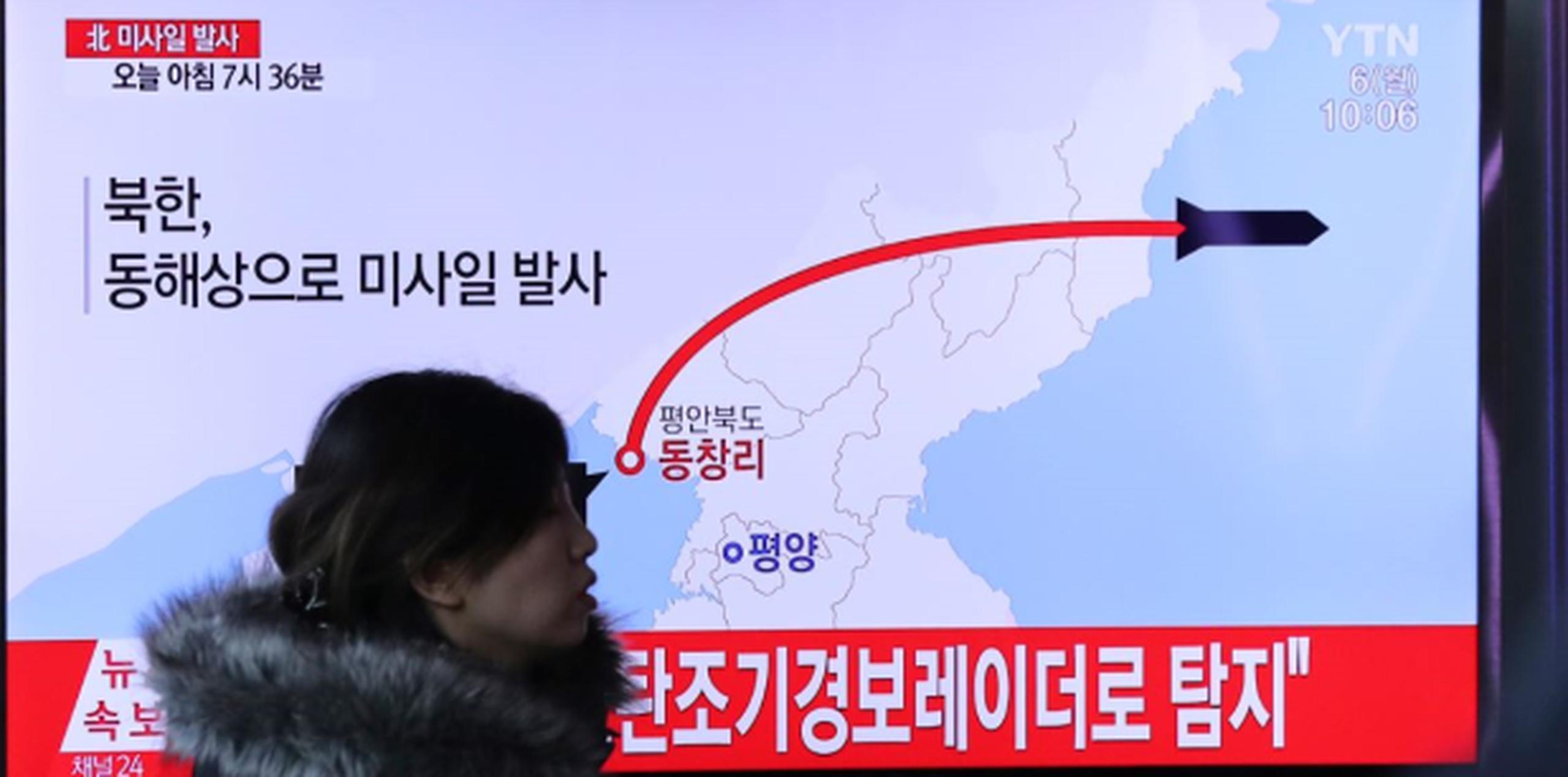 Los lanzamientos de prueba habrían sido una aparente reacción a los enormes ejercicios militares conjuntos de Washington y Seúl que Pyongyang insiste en que son un ensayo de invasión. (AP)