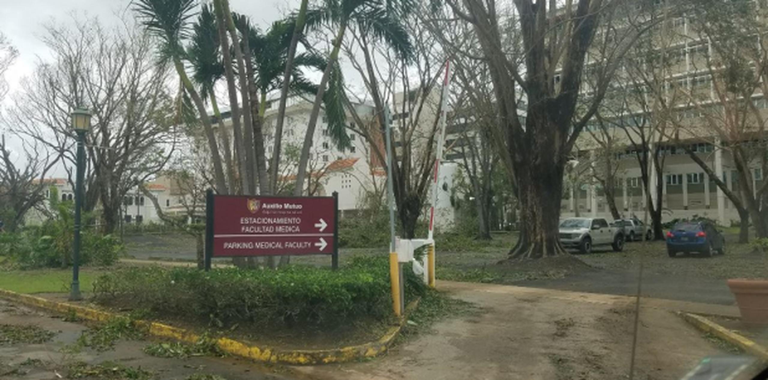 El hospital ha recibido el impacto del huracán “de una forma significativa”. (libni.sanjurjo@gfrmedia.com)