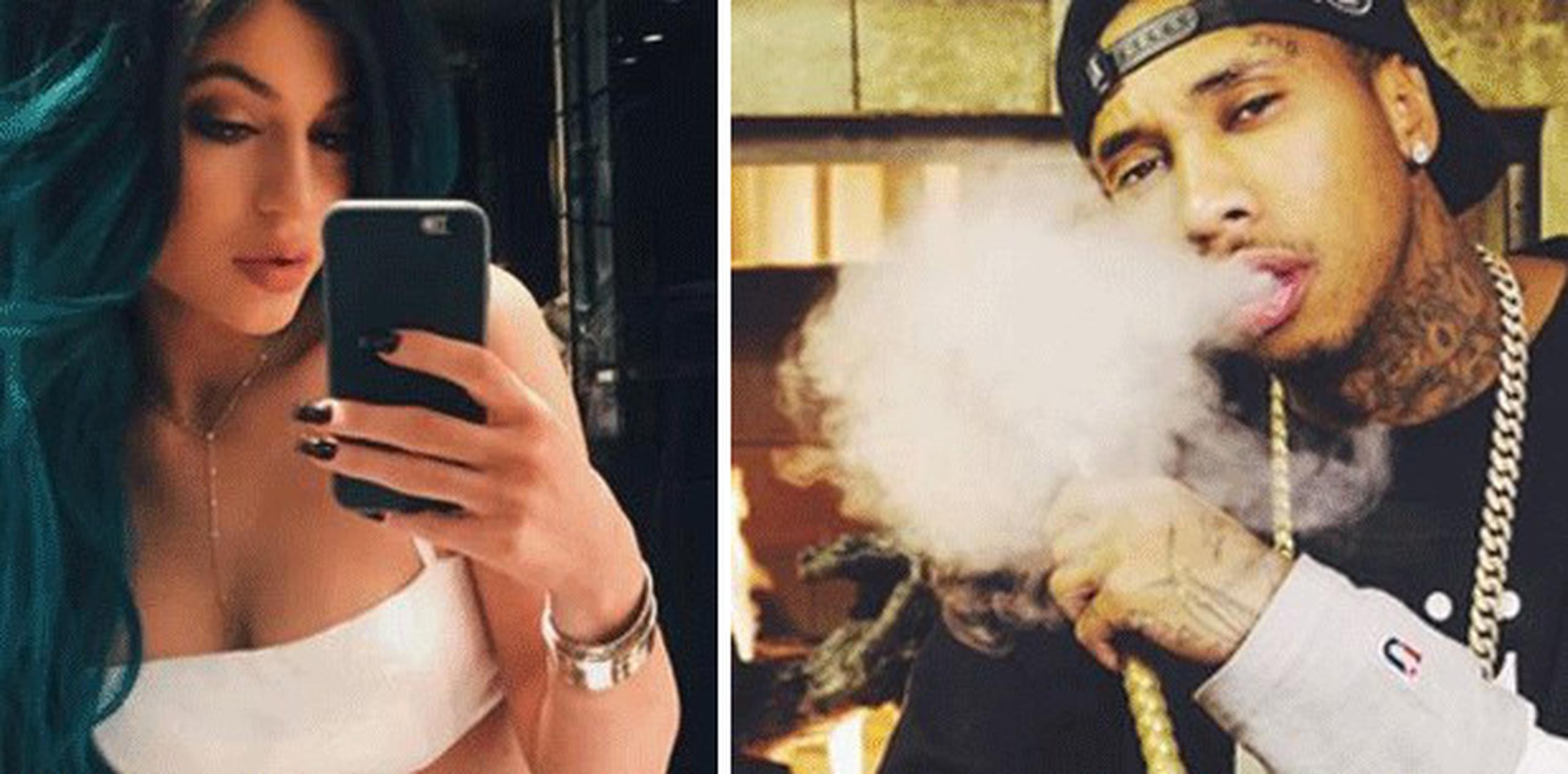 Según publicó el sitio web de noticias de farándula y entretenimiento, "radaronline.com", Kylie Jenner se la pasa llorando porque su supuesto novio, el rapero "Tyga" la negó públicamente y luego, su manejador le pidió que se distanciara de ella.  (Twitter)