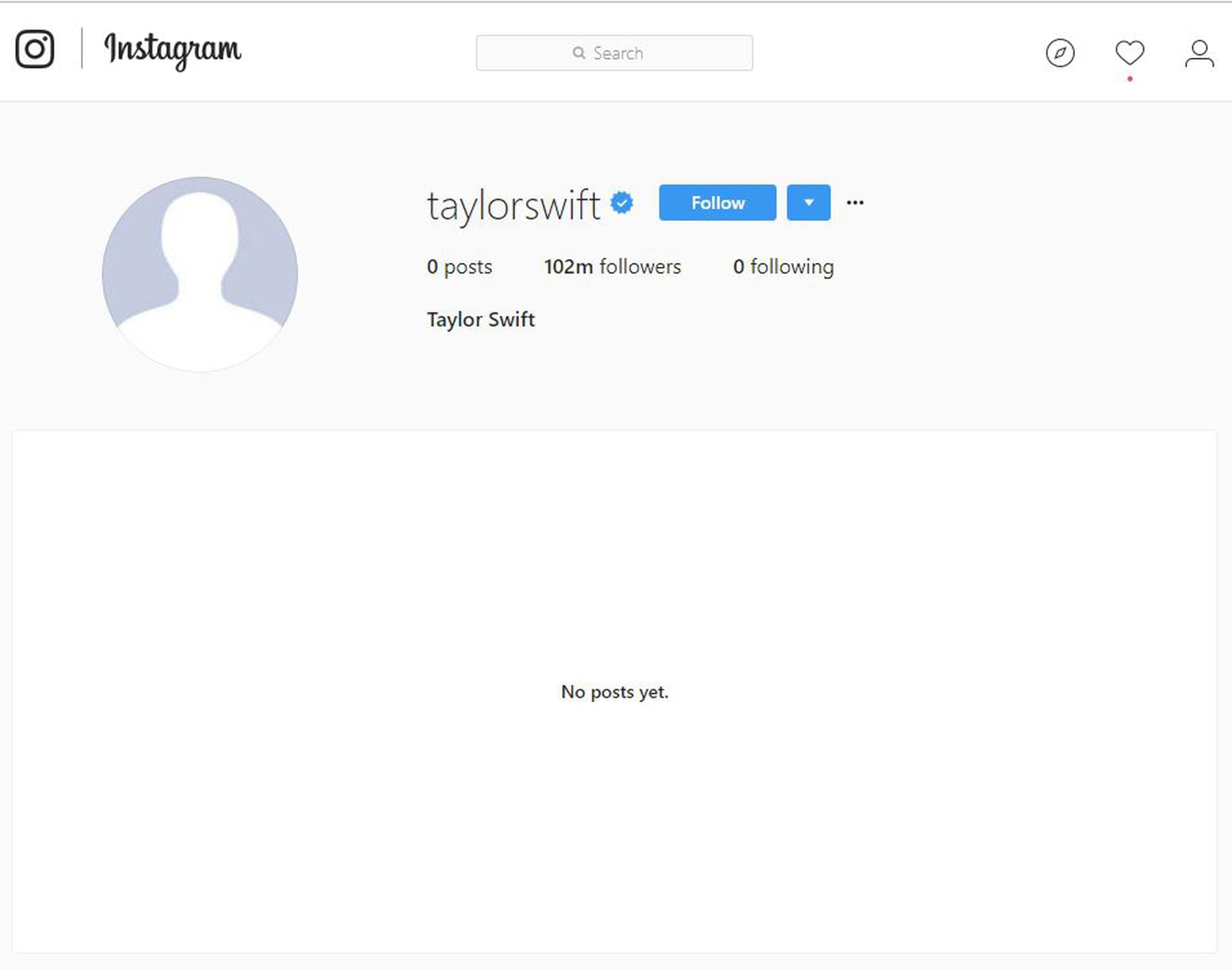 (Instagram / Taylor Swift)