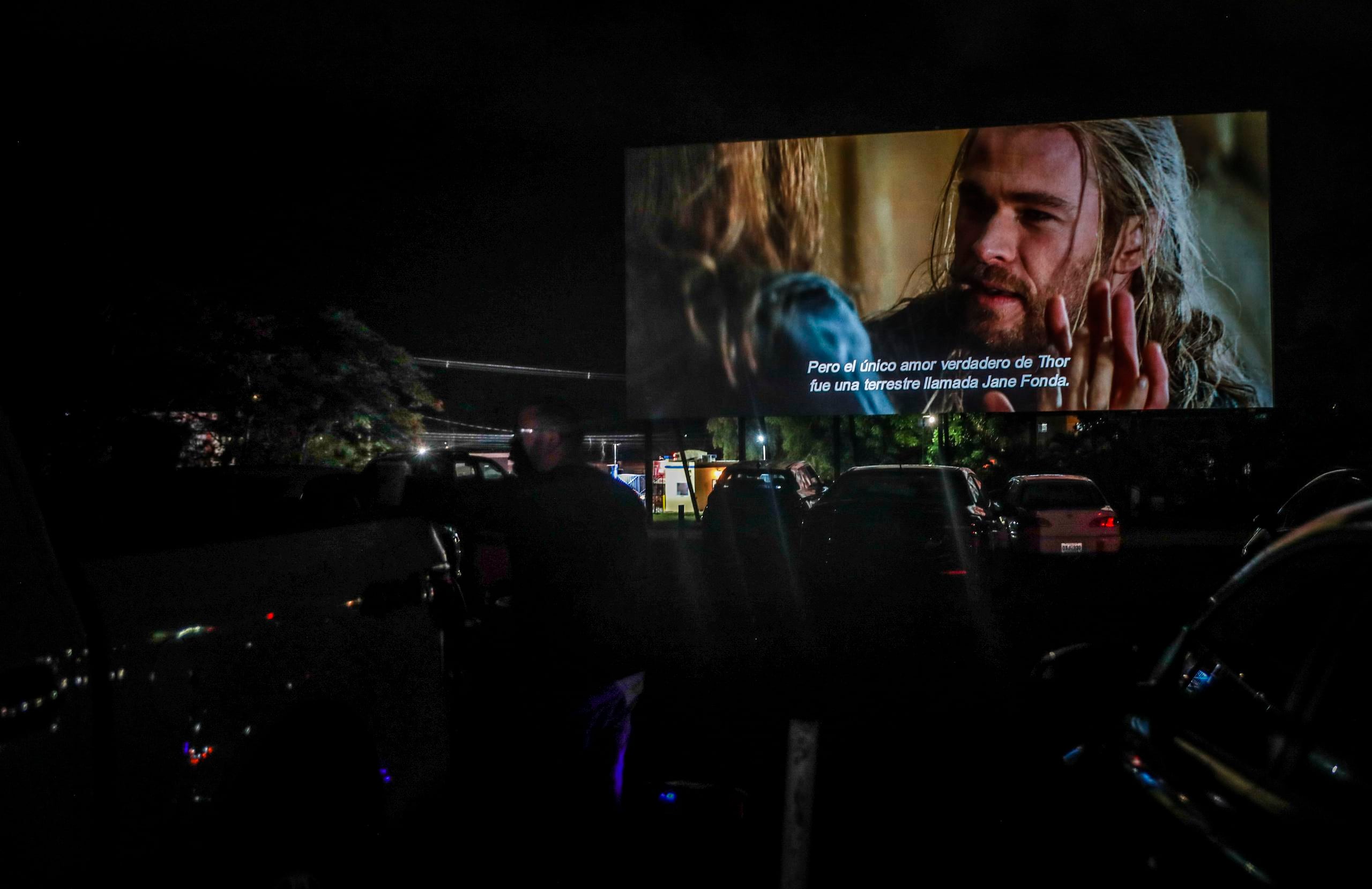Se trata del único cine “drive-in” que queda en Puerto Rico.