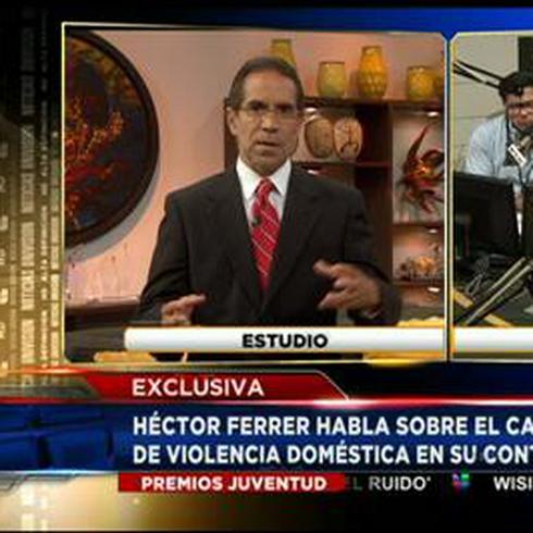 Héctor  Ferrer en entrevista con WKAQ