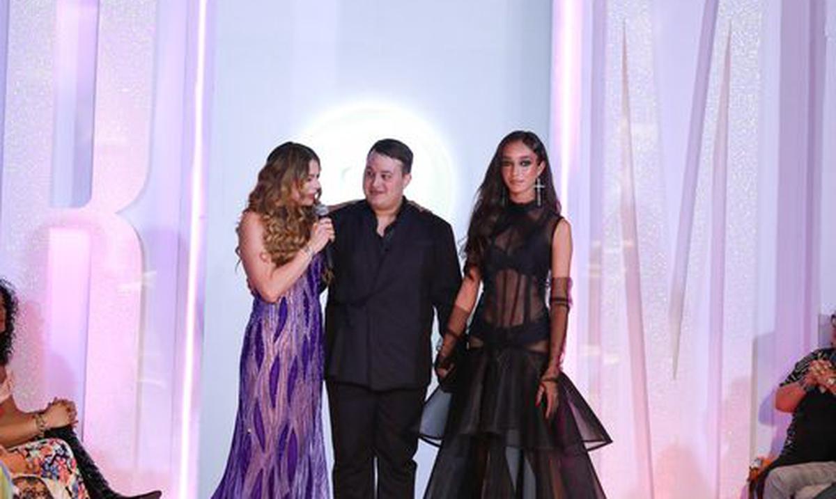 Christian Reyes crowned winner of 'Revelación Moda' with stained glass-inspired collection
