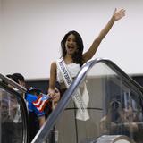 FOTOS: Reciben a Karla Guilfú en Puerto Rico tras participar en Miss Universe en El Salvador