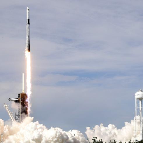 Así fue el lanzamiento navideño de SpaceX