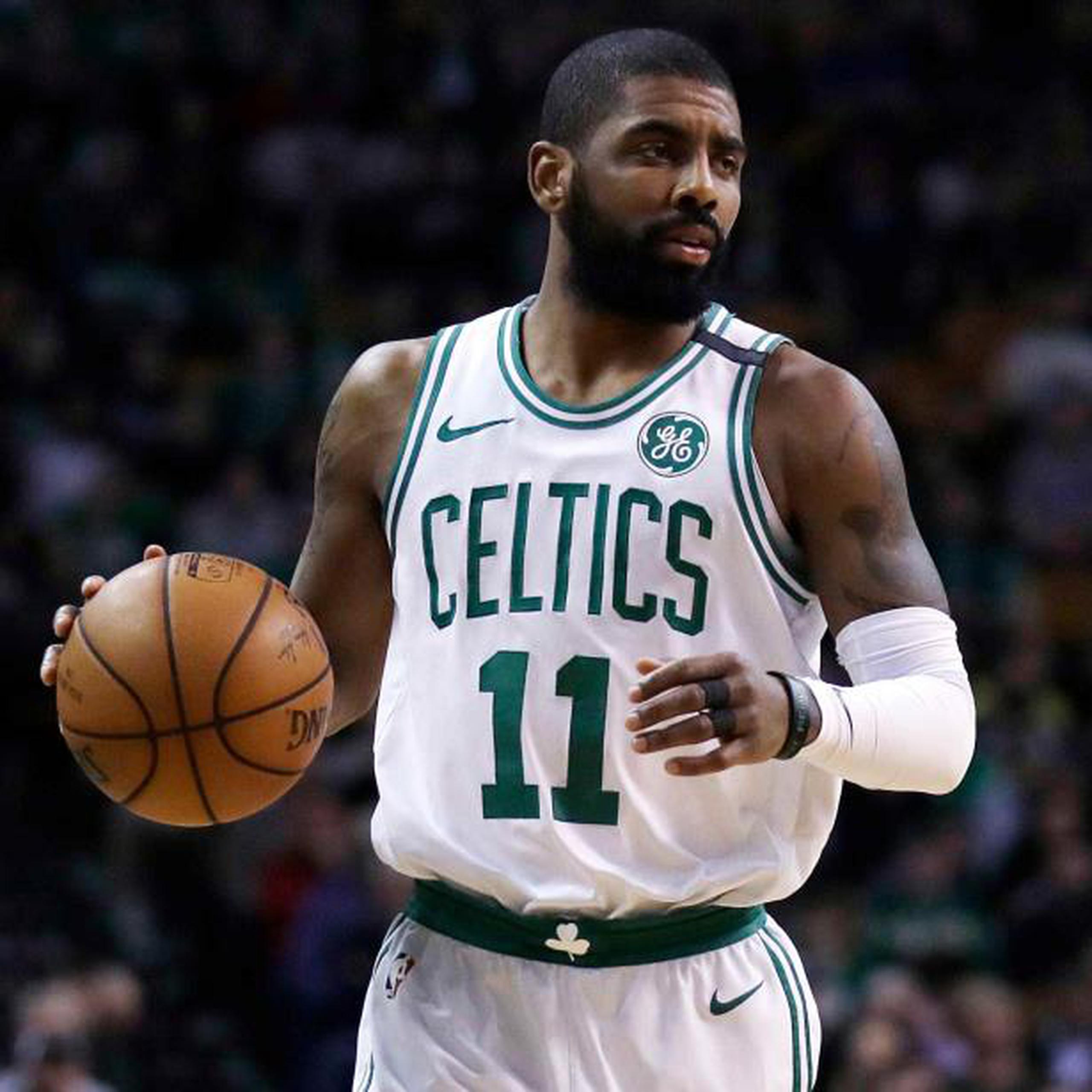 Kyrie Irving jugó hasta la pasada temporada con los Celtics de Boston. (AP)