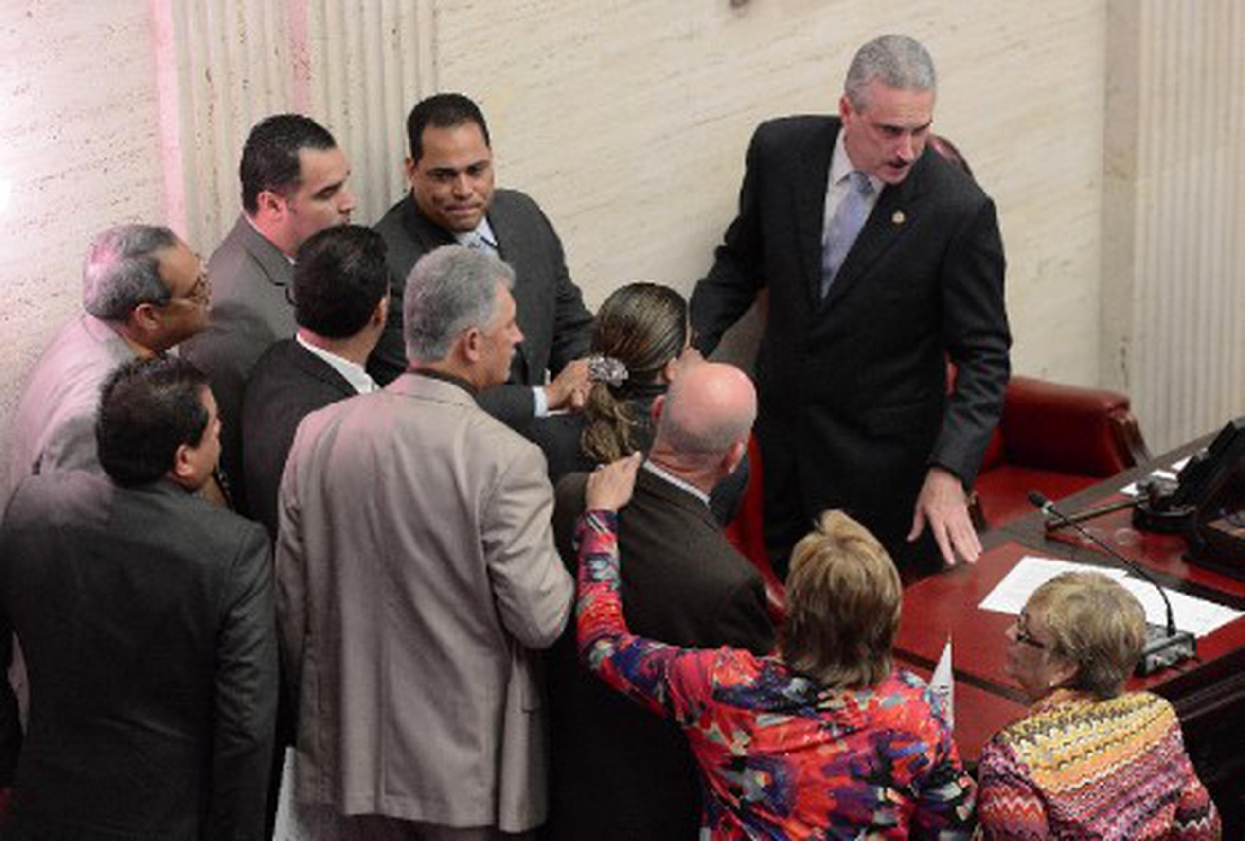 Celebración del segundo día de sesión extraordinaria del Senado de Puerto Rico, para evaluar nombramientos y otras medidas. (carlos.giusti@gfrmedia.com)