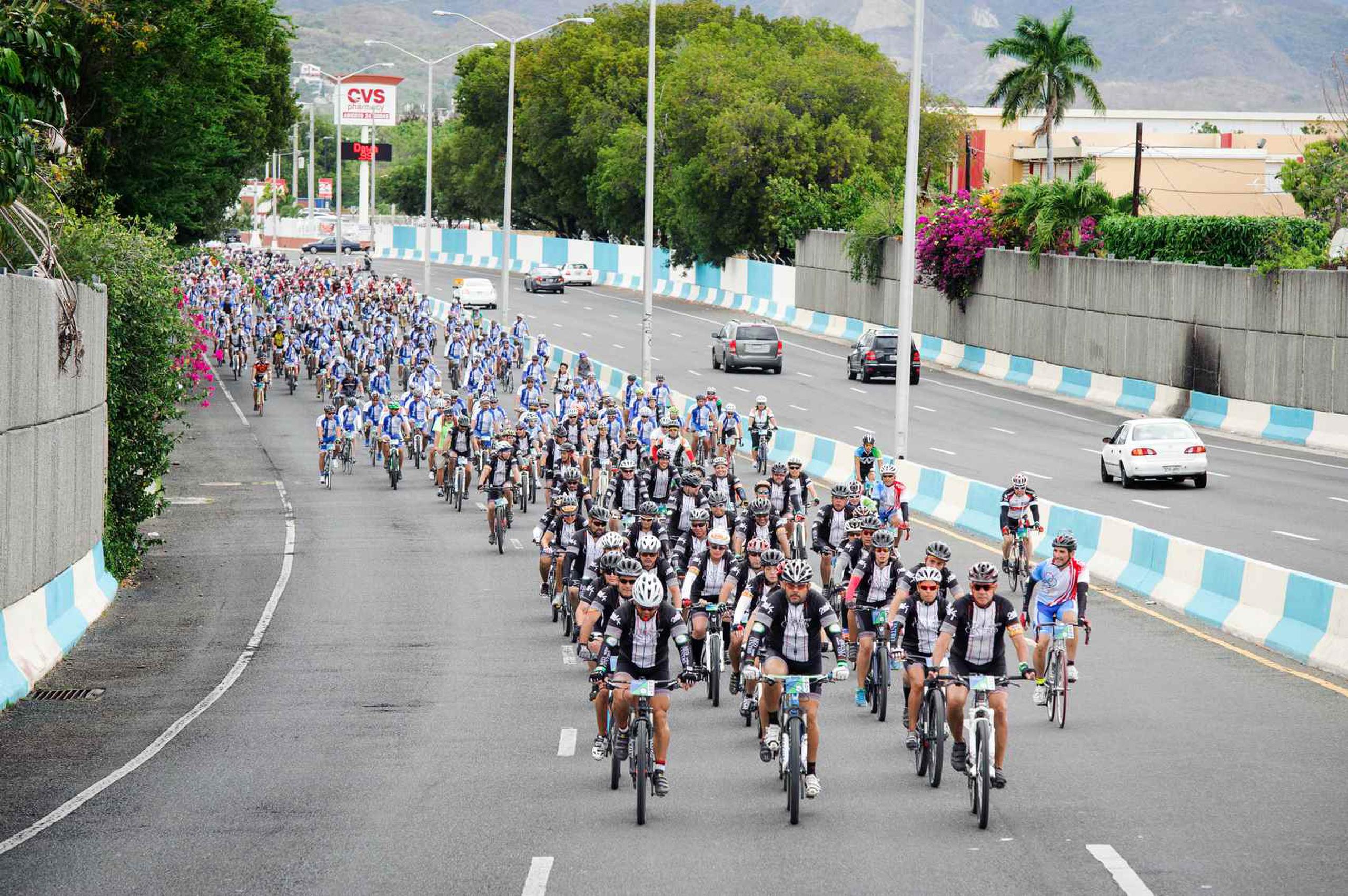 Los participantes rodaron hasta la meta con un mensaje claro de que practicar el ciclismo contribuye a alcanzar una vida saludable. (Suministrada)