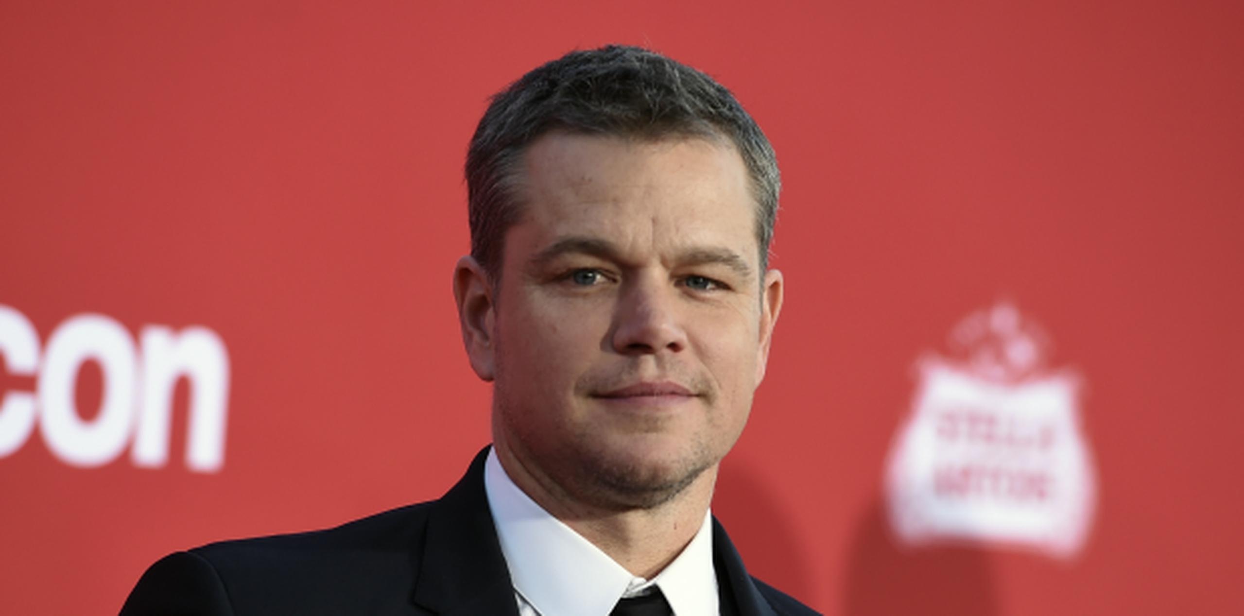Matt Damon se ha pronunciado públicamente por los candidatos demócratas. (Jordan Strauss / Invision / AP)