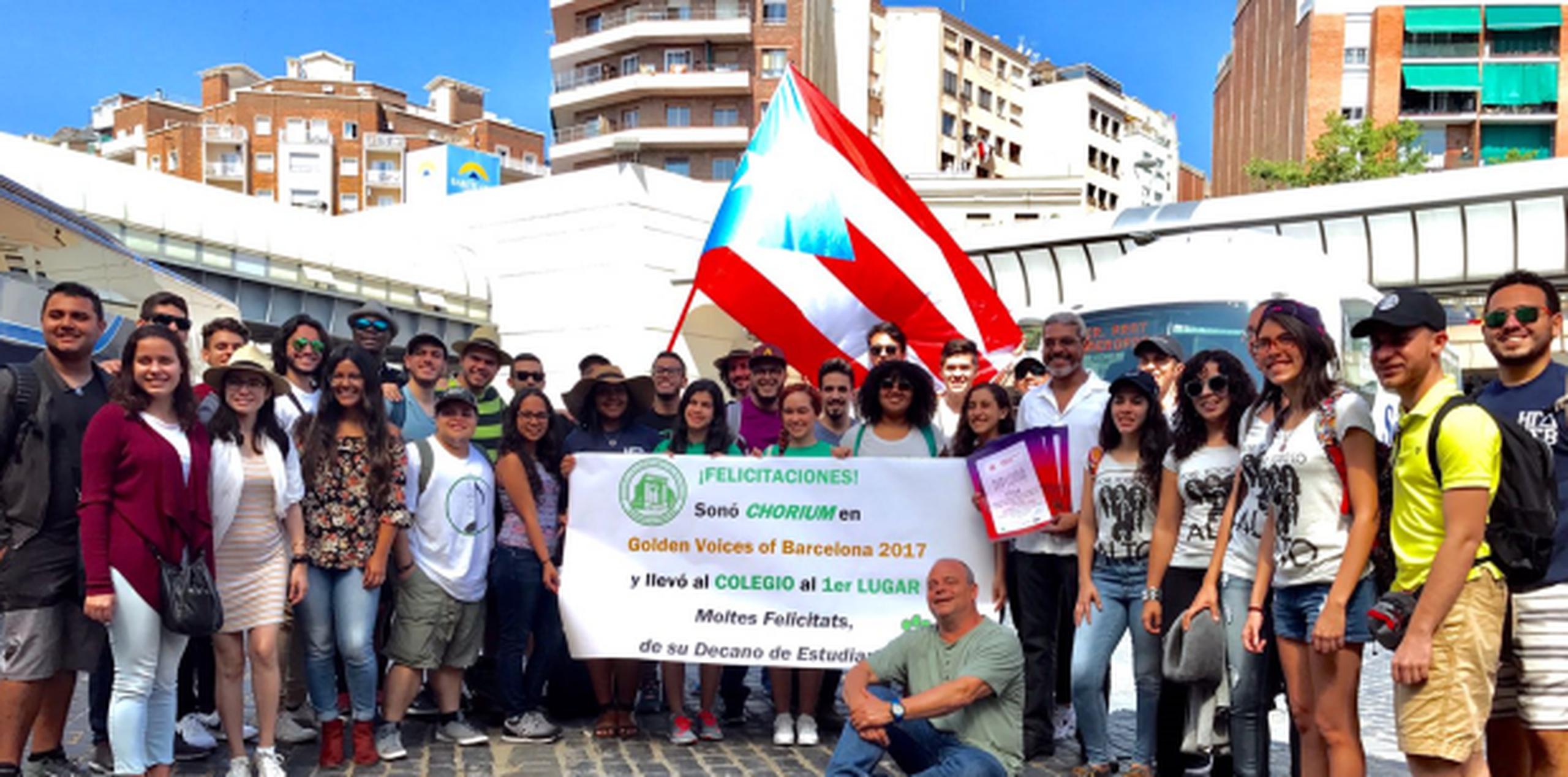 La gesta de los puertorriqueños en Golden Voices of Barcelona, uno de los mayores concursos corales del mundo, se logró tras la celebración de un sinnúmero de actividades. (Suministrada)