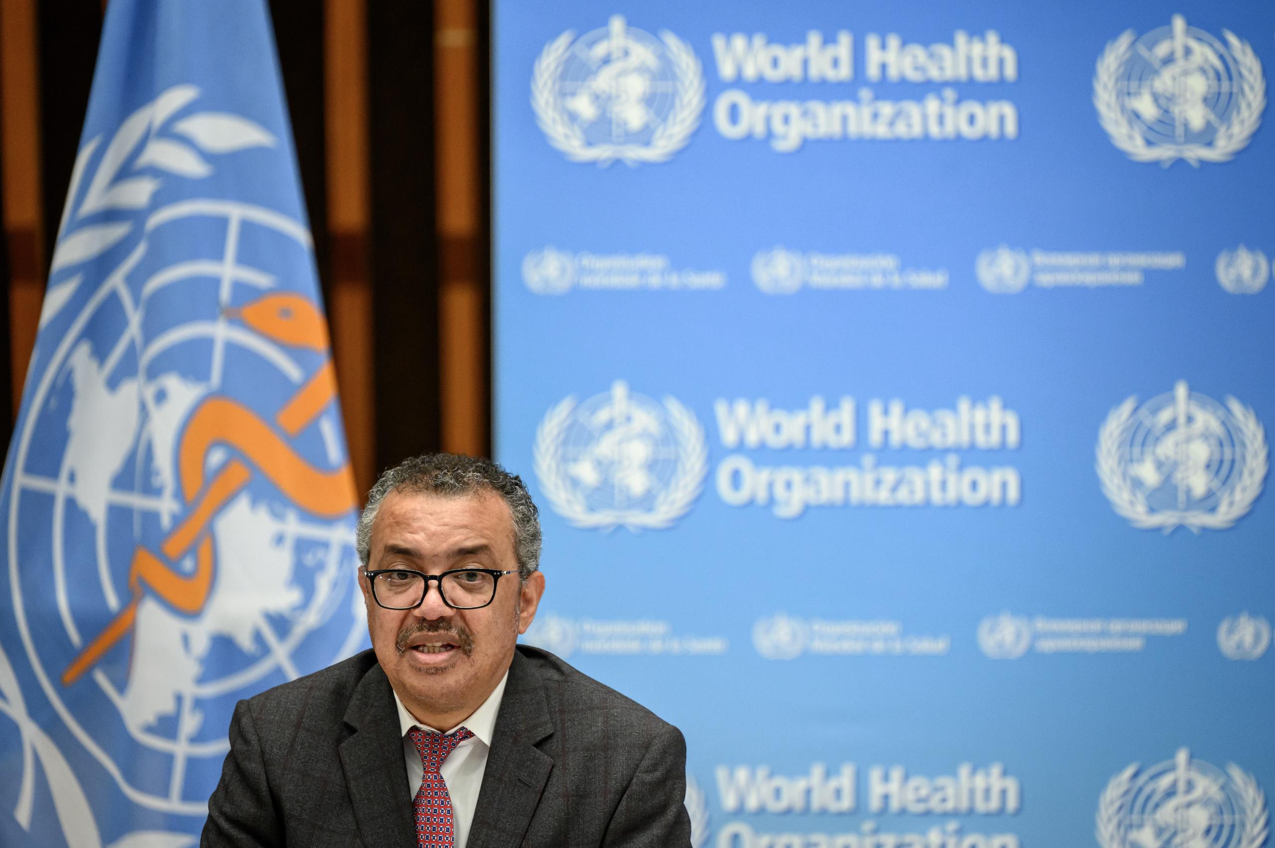 Tedros Adhanom Ghebreyesus, director general de la Organización Mundial de Salud.