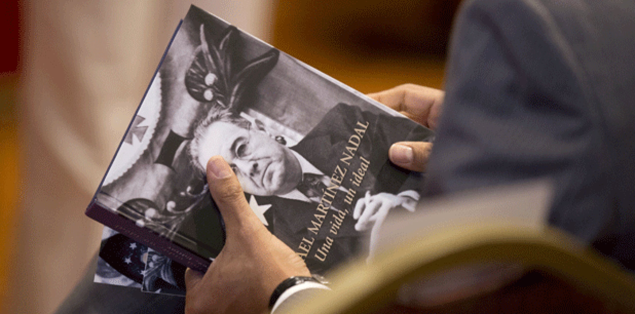 El libro “Rafael Martínez Nadal: una vida, un ideal” fue presentado hoy en el Senado. (tonito.zayas@gfrmedia.com)
