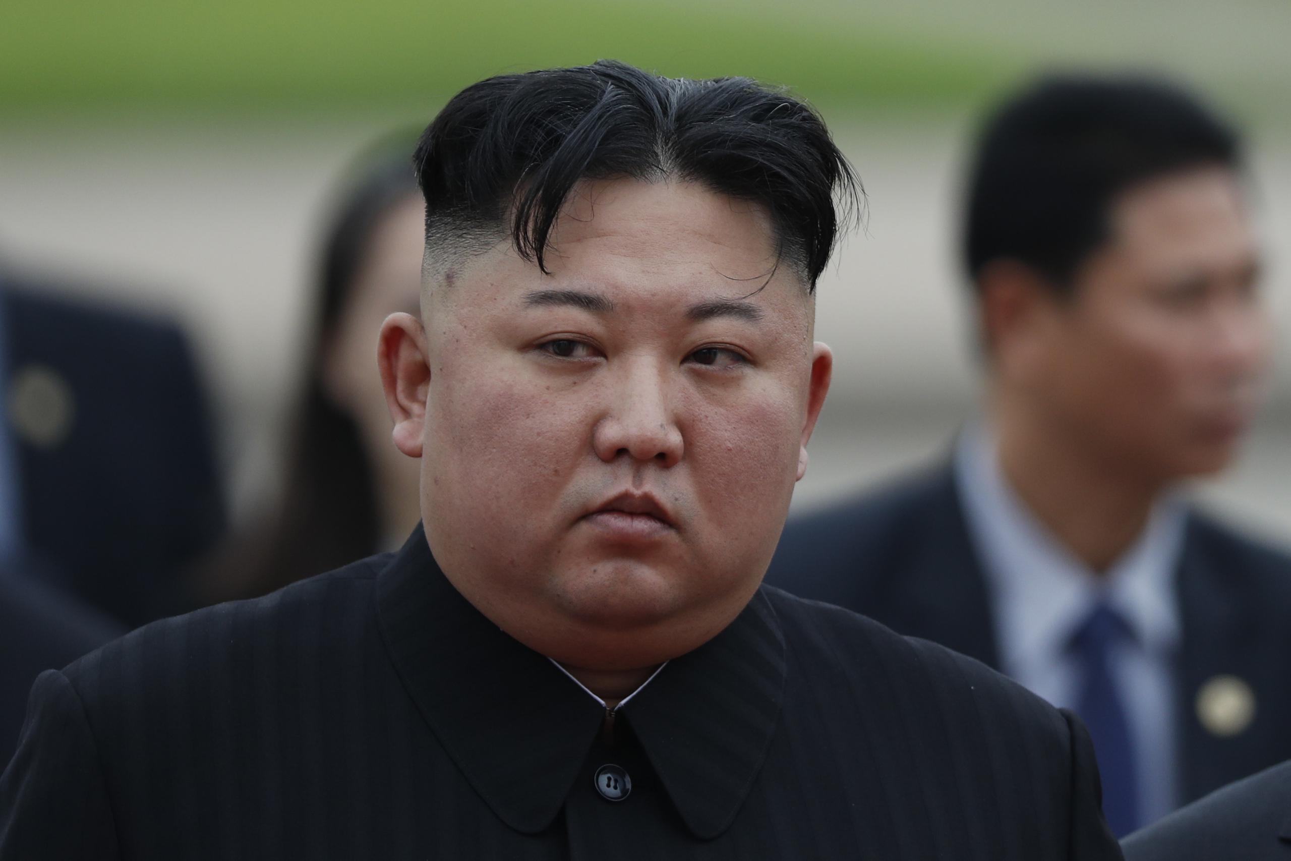 Fue la primera aparición pública del presidente norcoreano en mas de un mes.