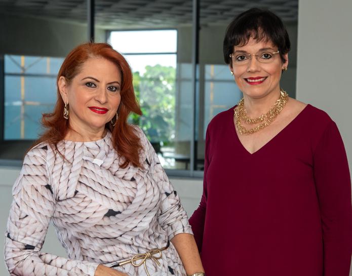 Wanda Piña-Ramírez y Norma Dávila, de The Human Factor Consulting Group.