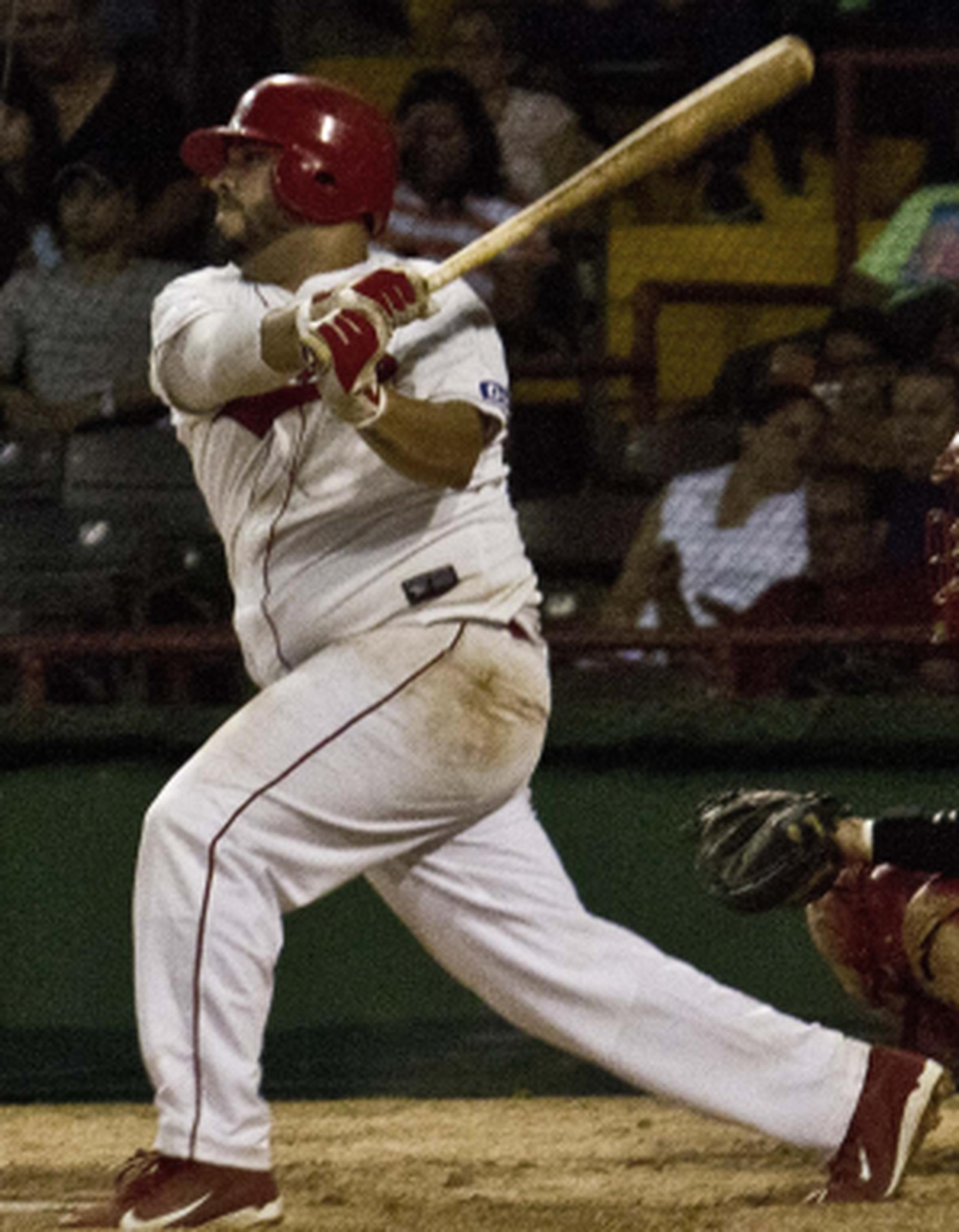 El tercera base Luis Arnaldo “Gordo” Rodríguez anotó tres carreras en el triunfo de Cidra. (Suministrada)