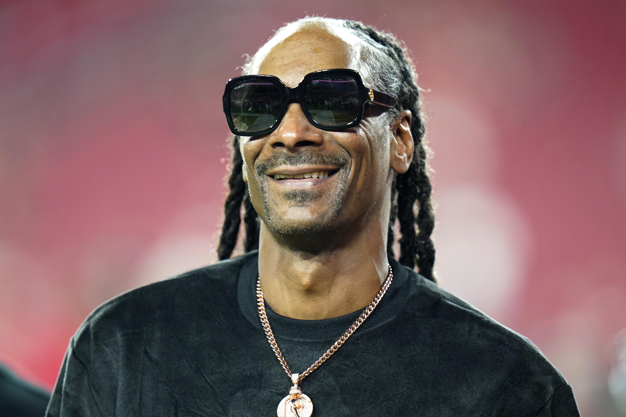 Snoop Dogg ha dicho que no se sentirá nervioso sobre su actuación del domingo hasta tanto termine la misma.