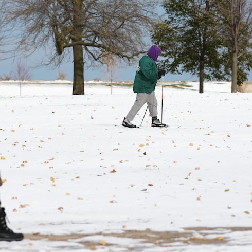 FOTOS: ¡Qué frío! Así han sido las fuertes nevadas en Estados Unidos