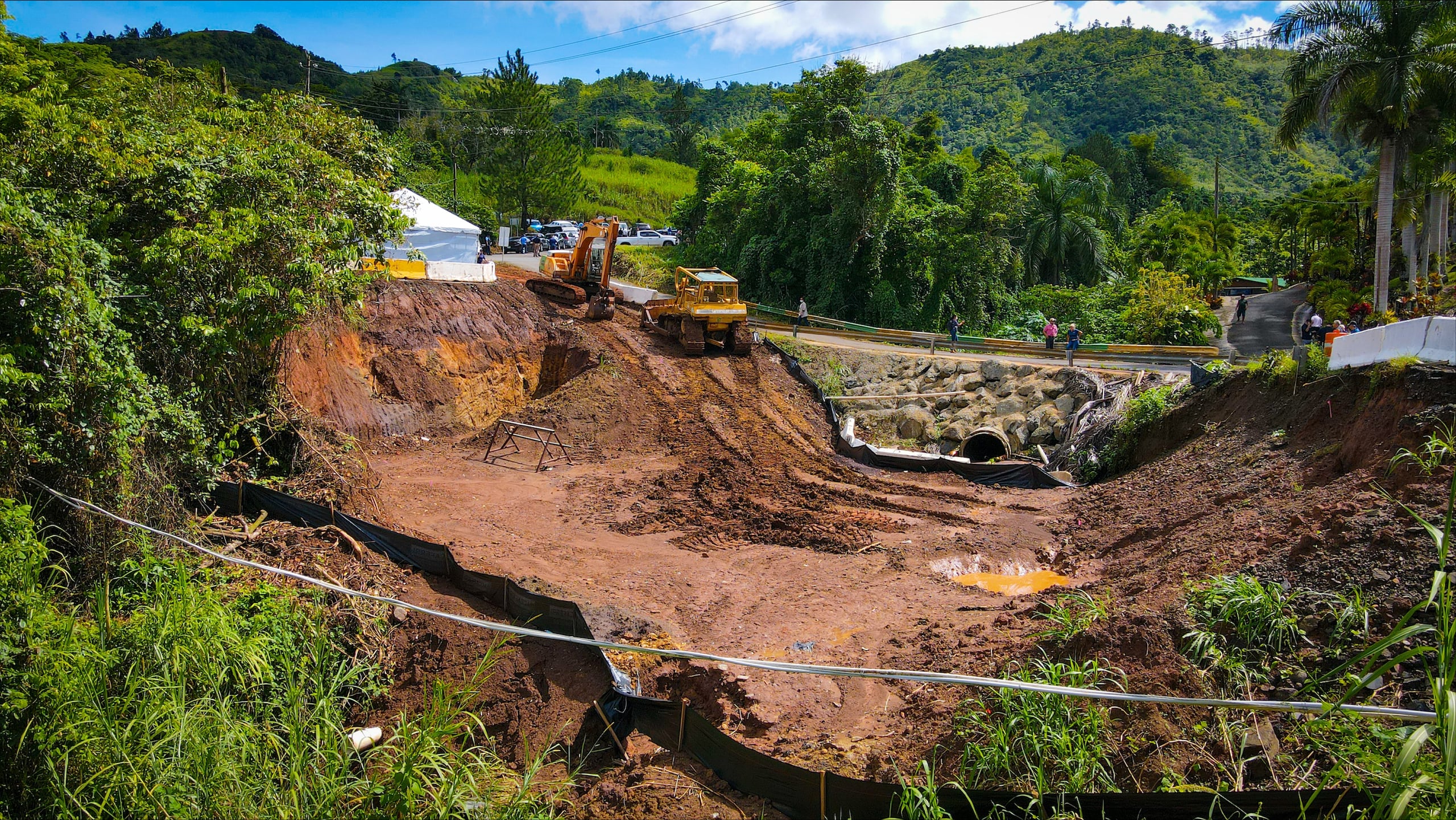 El proyecto consistió en la remoción de la antigua estructura y la construcción del nuevo viaducto en acero.