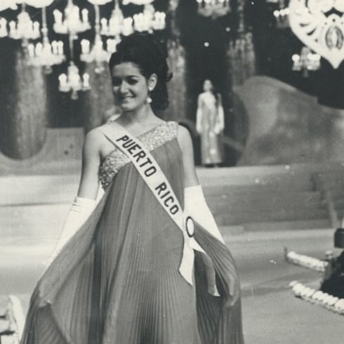 FOTOS: El paso de Ivonne Coll por Miss Universe 1967