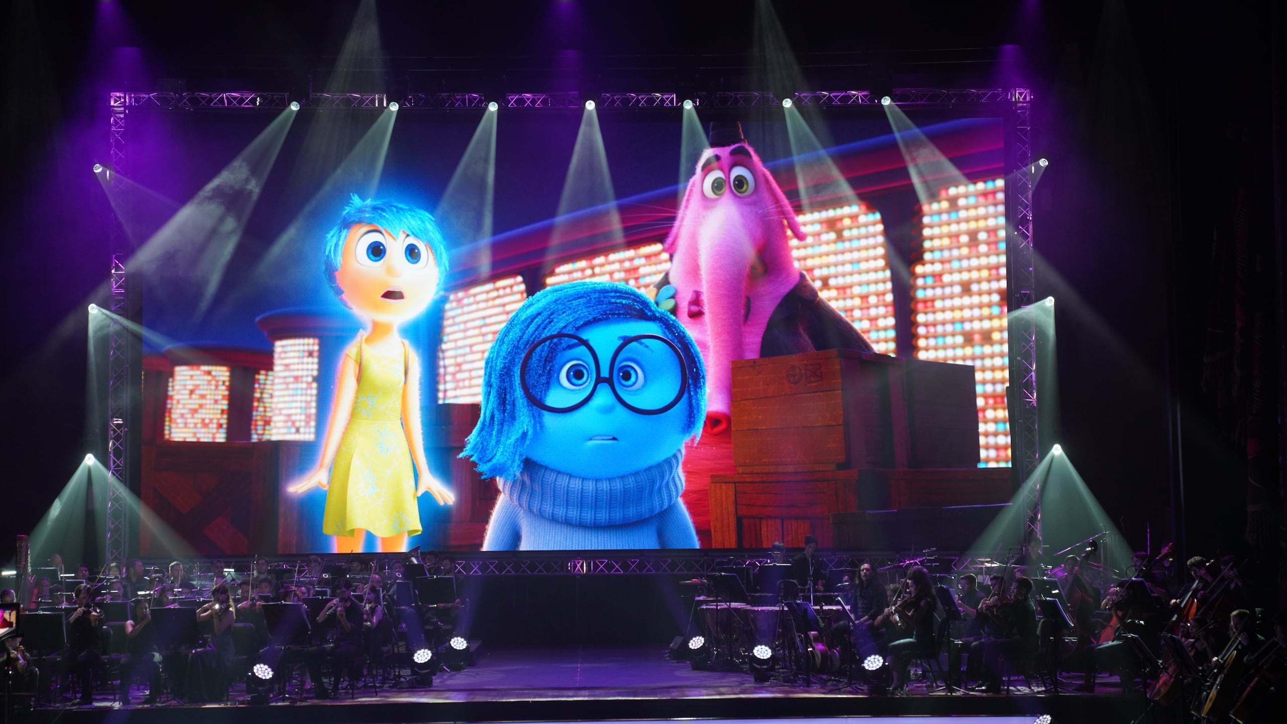 La música de la película "Inside Out" será parte del repertorio.