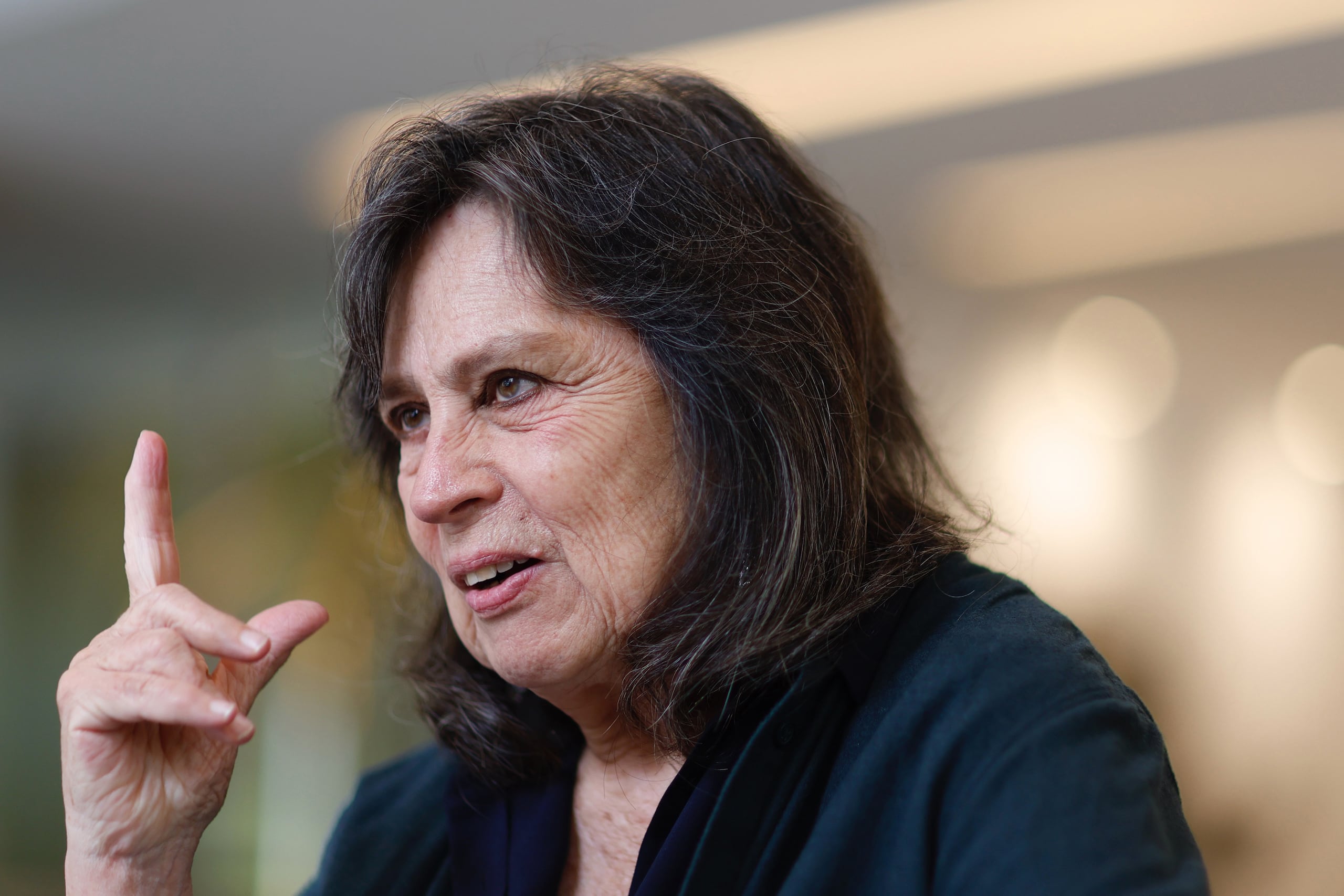 Fotografía de archivo de la escritora colombiana Laura Restrepo, en Ciudad de México (México). EFE/ Sáshenka Gutiérrez