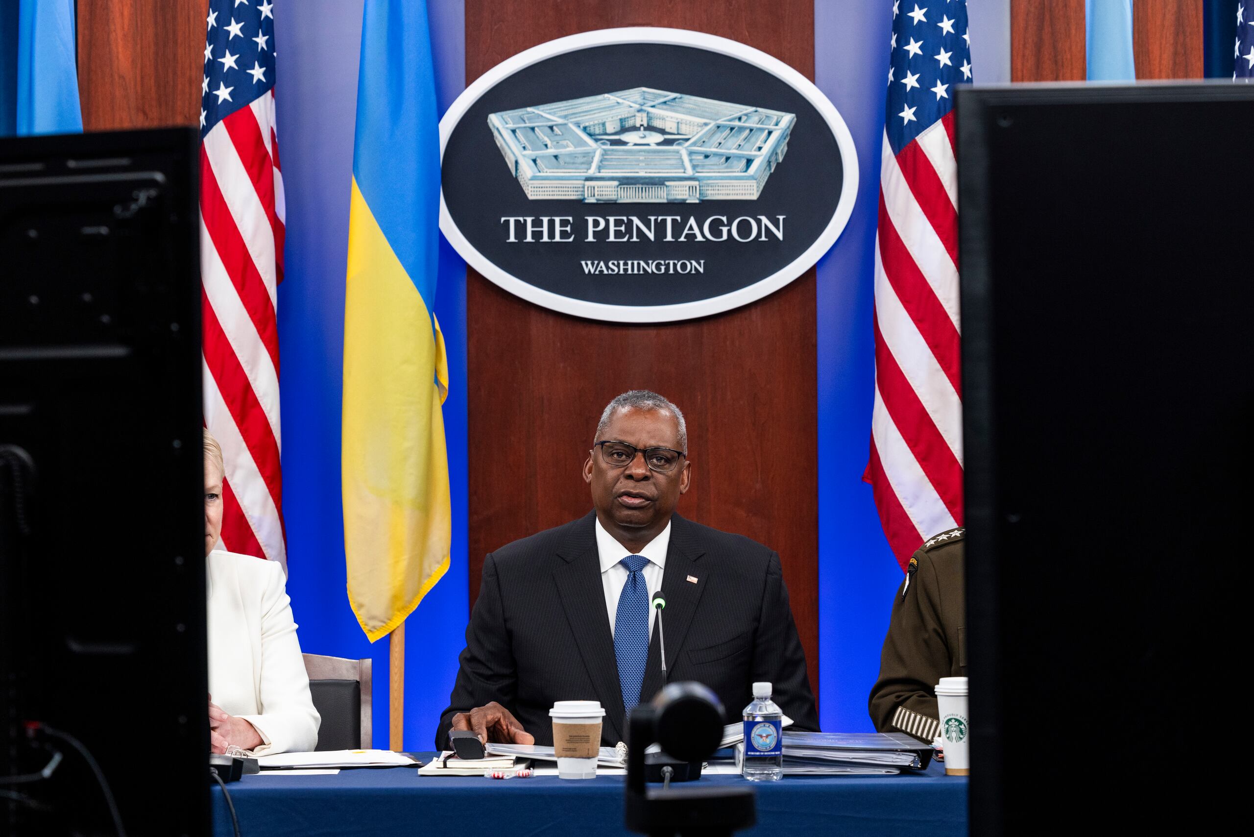 El secretario de Defensa de Estados Unidos, Lloyd Austin. EFE/EPA/Jim Lo Scalzo