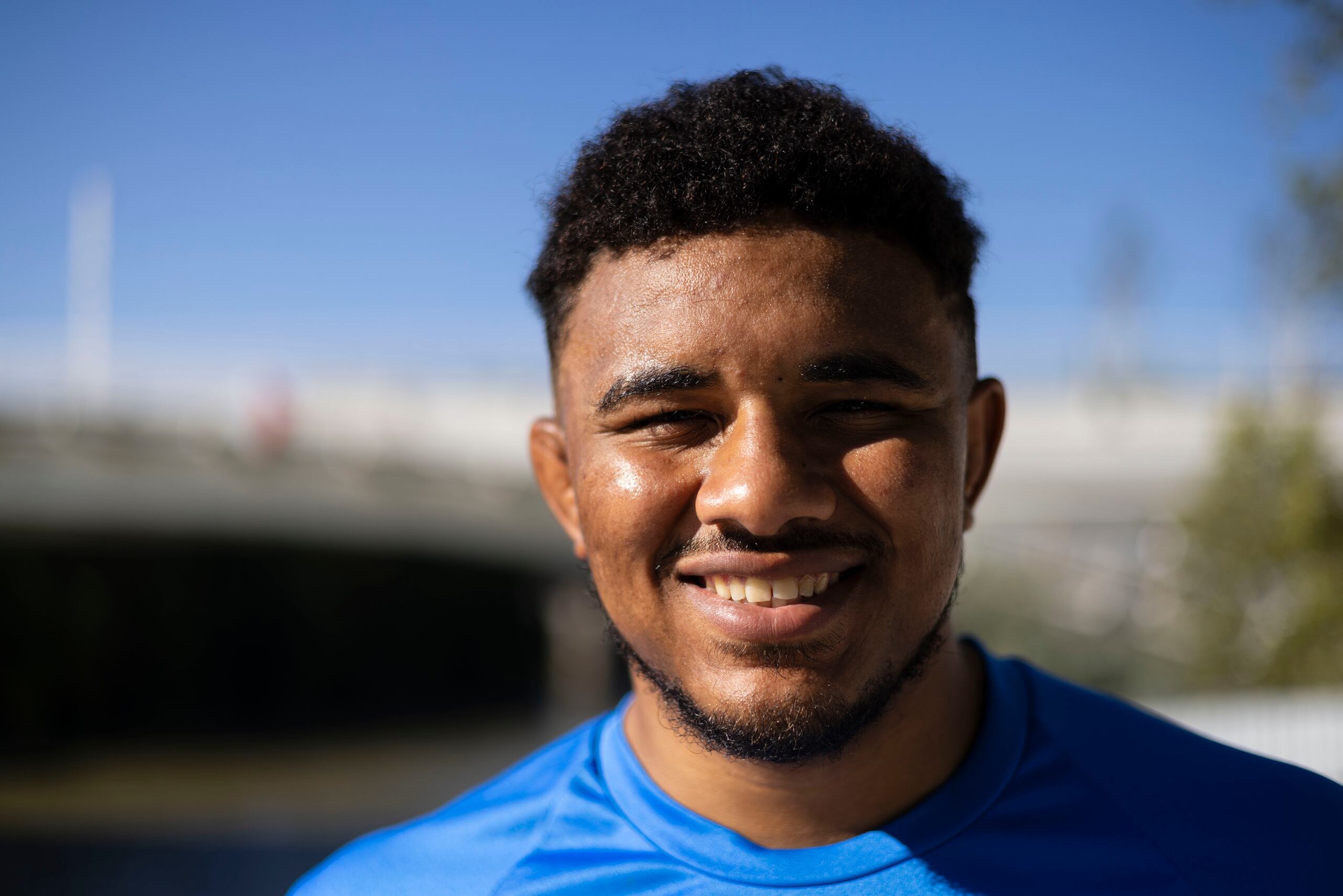 Jonovan Smith aparece aquí en una foto previo a su participación en París.