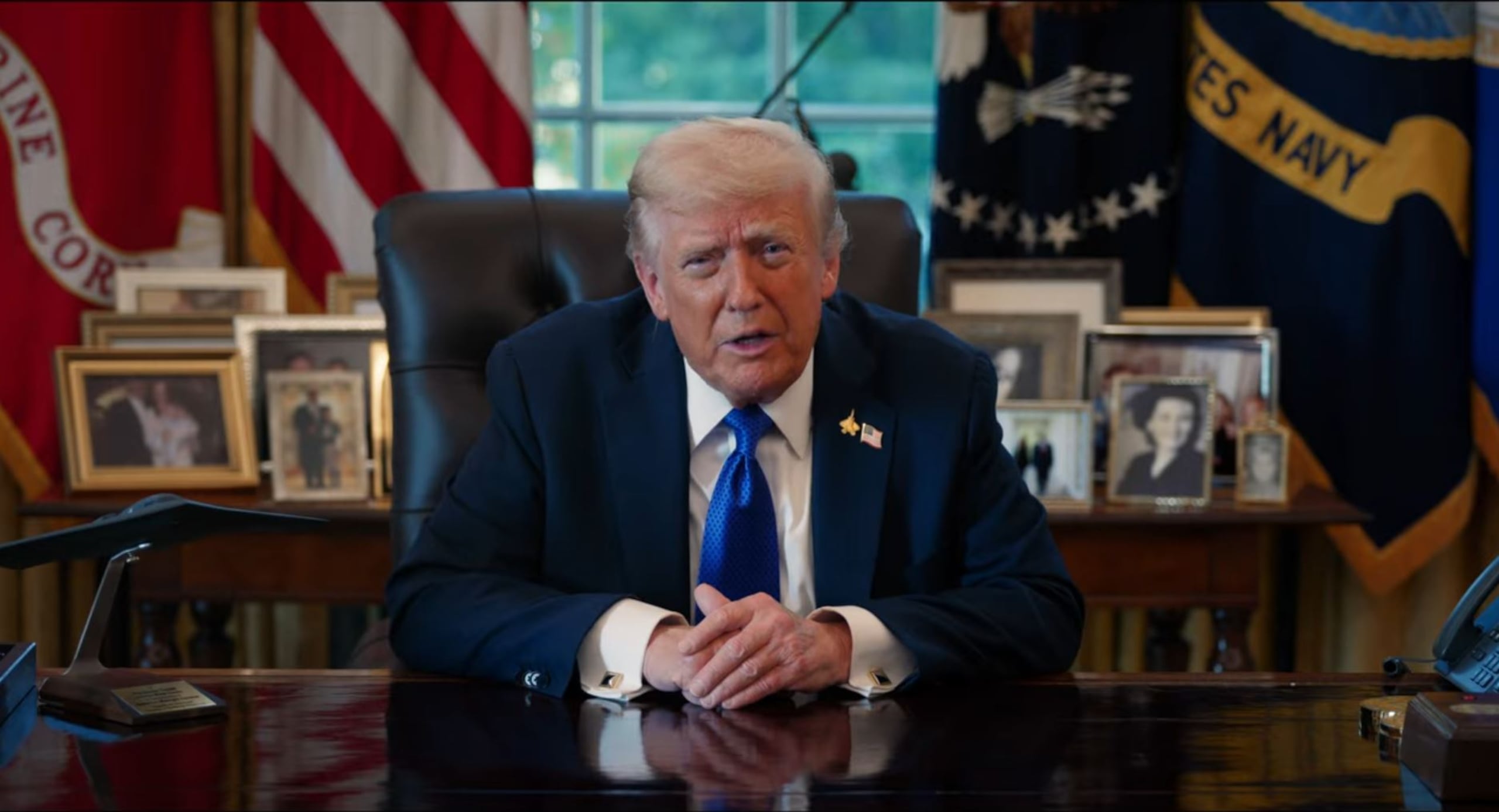 Trump le dio la bienvenida a la respuesta de Hamás.
