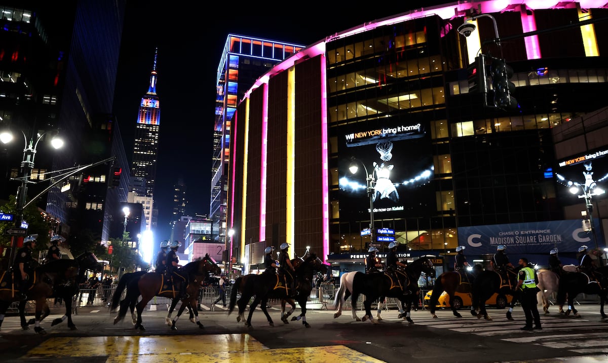 Man dies after falling during rock concert at Madison Square Garden