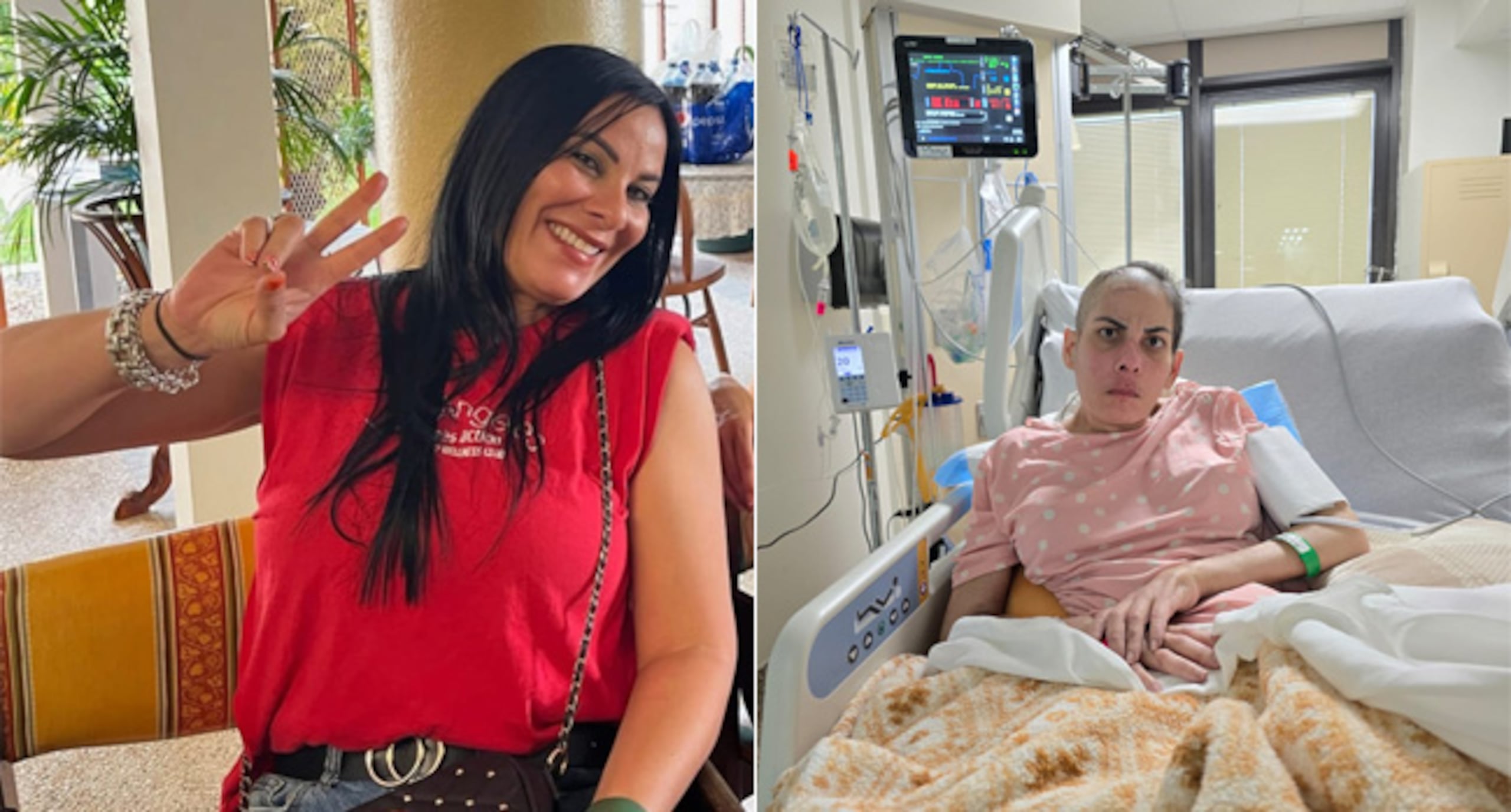 Gladys Alcázar Rosario, paciente de cáncer
