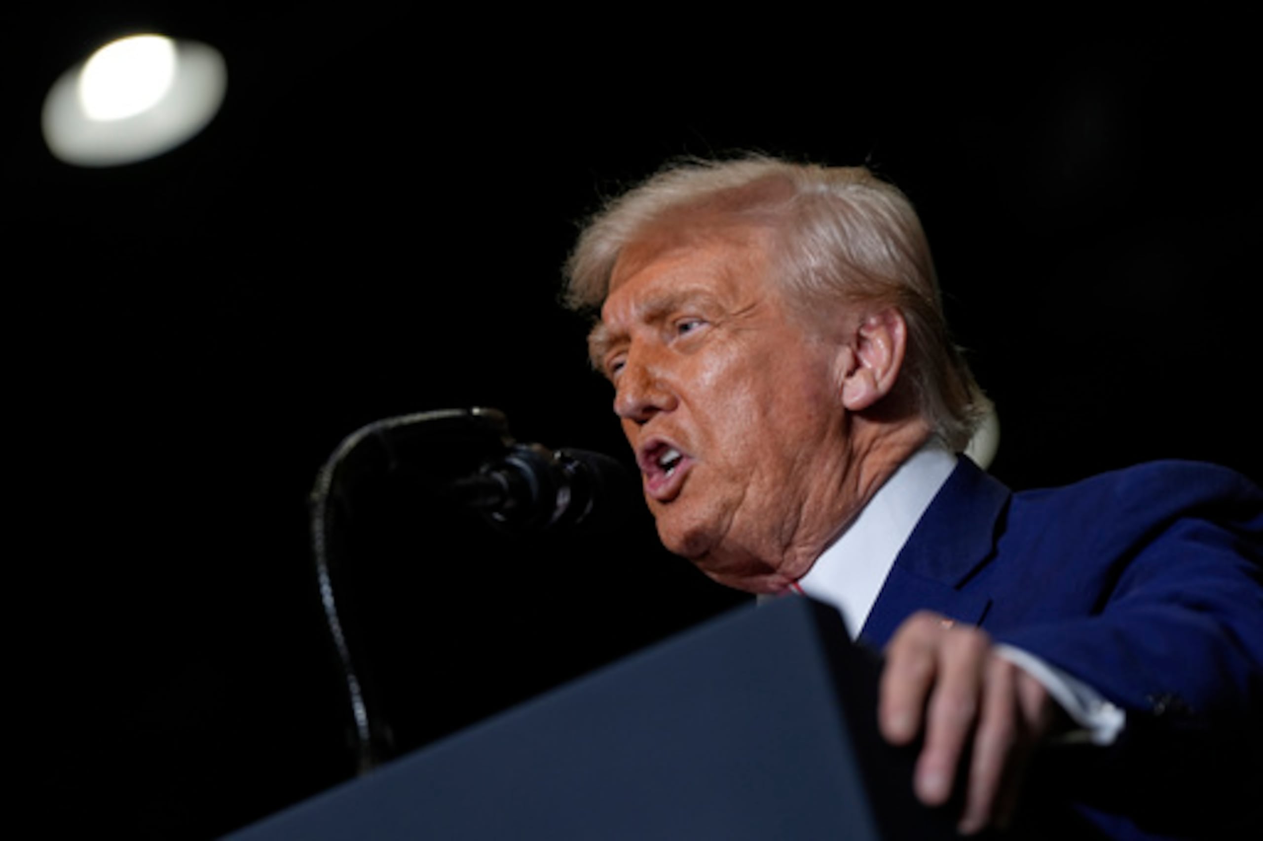 Donald Trump, presidente de los Estados Unidos.