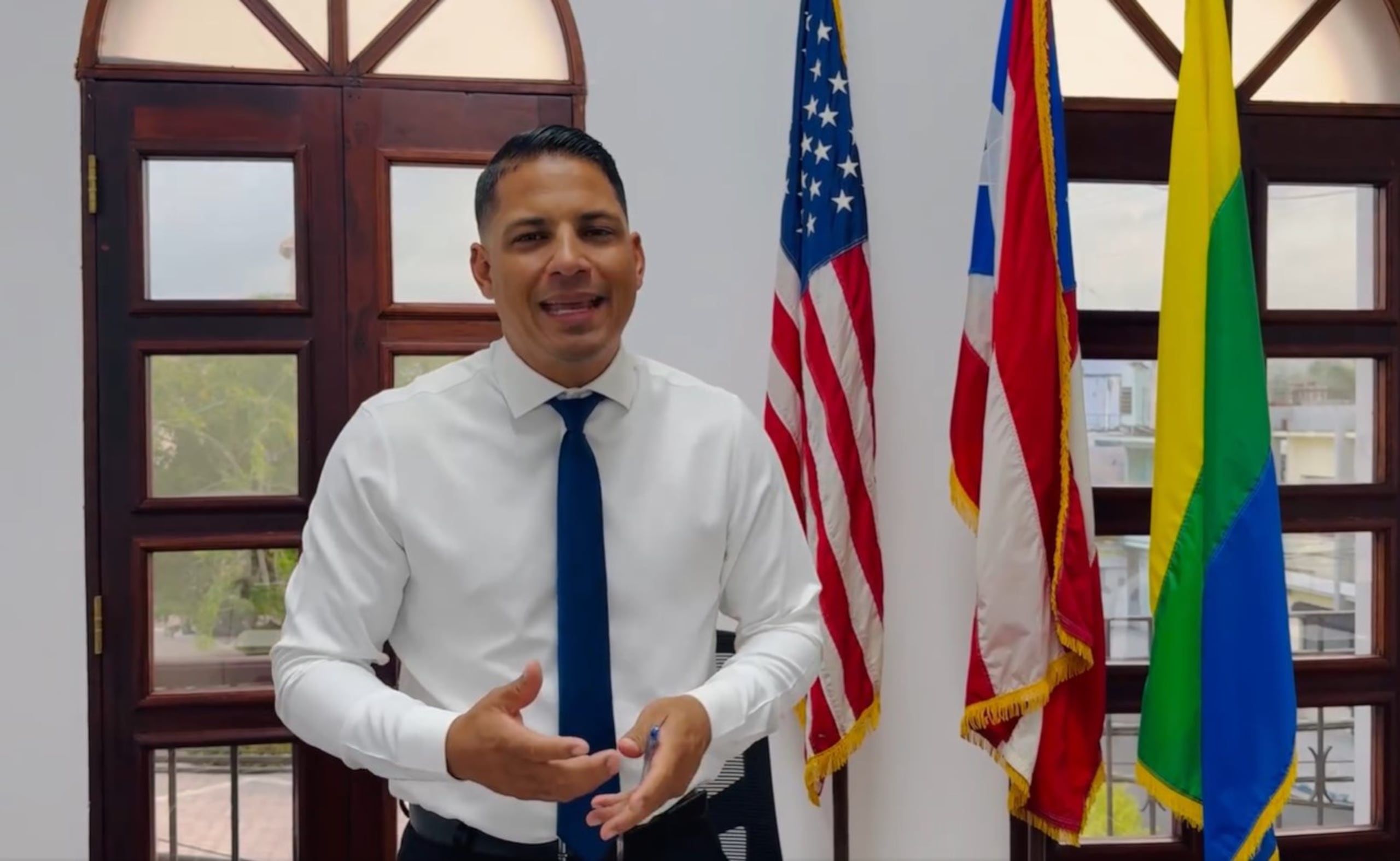 Luis "Luiggi" García, alcalde de Corozal