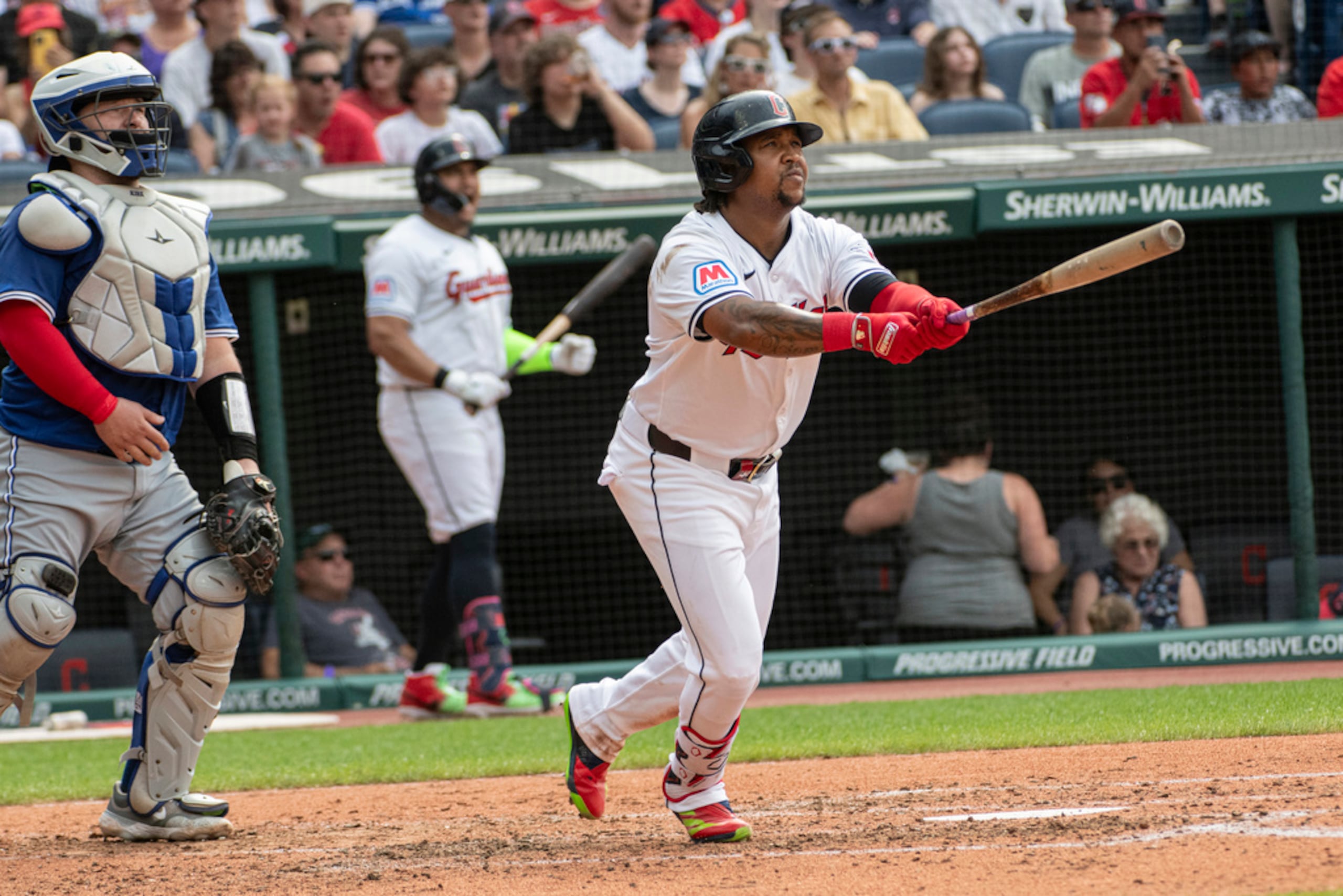 Jose Ramirez le conectó a José Berríos un cuadrangular de dos carreras.