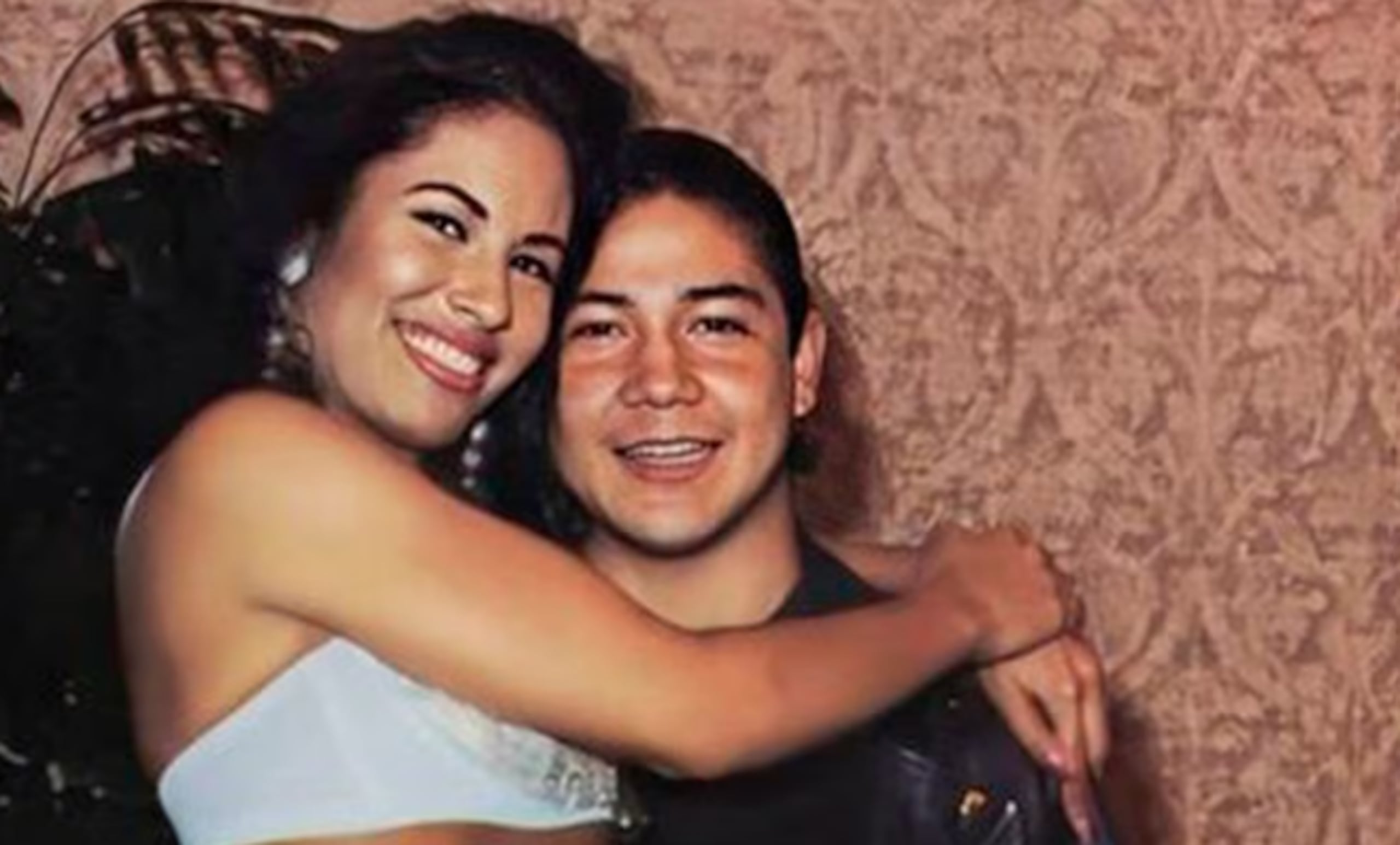 Selena Quintanilla y Chris Pérez