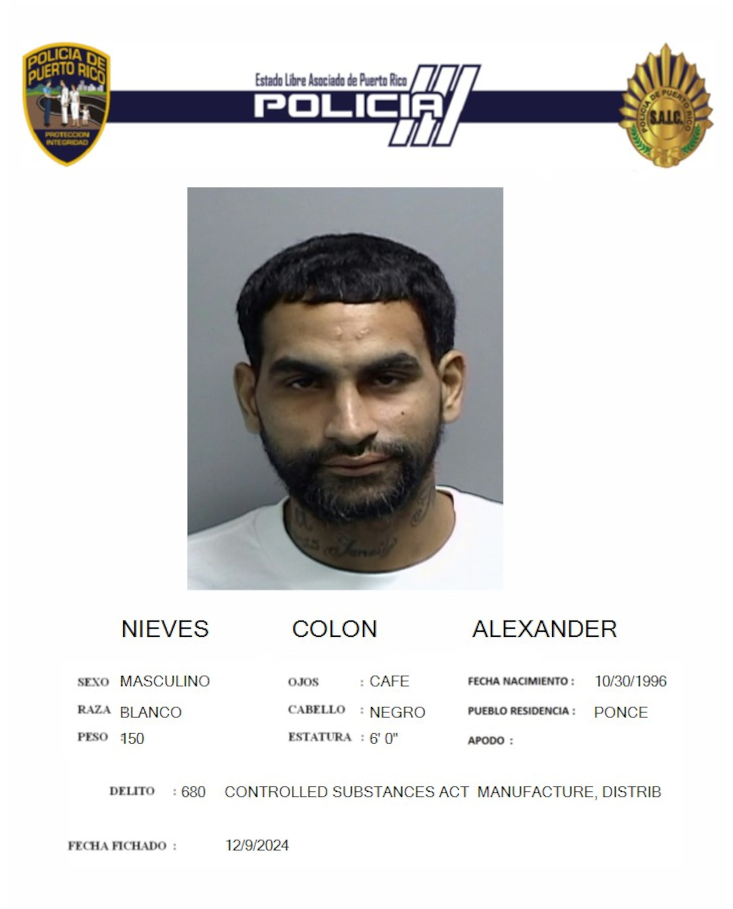 Alexander Nieves Colón.